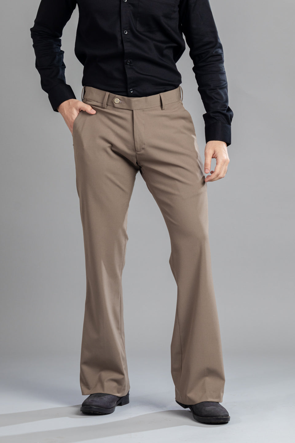 Mocha Bootcut Flexiwaist Pant – Front view