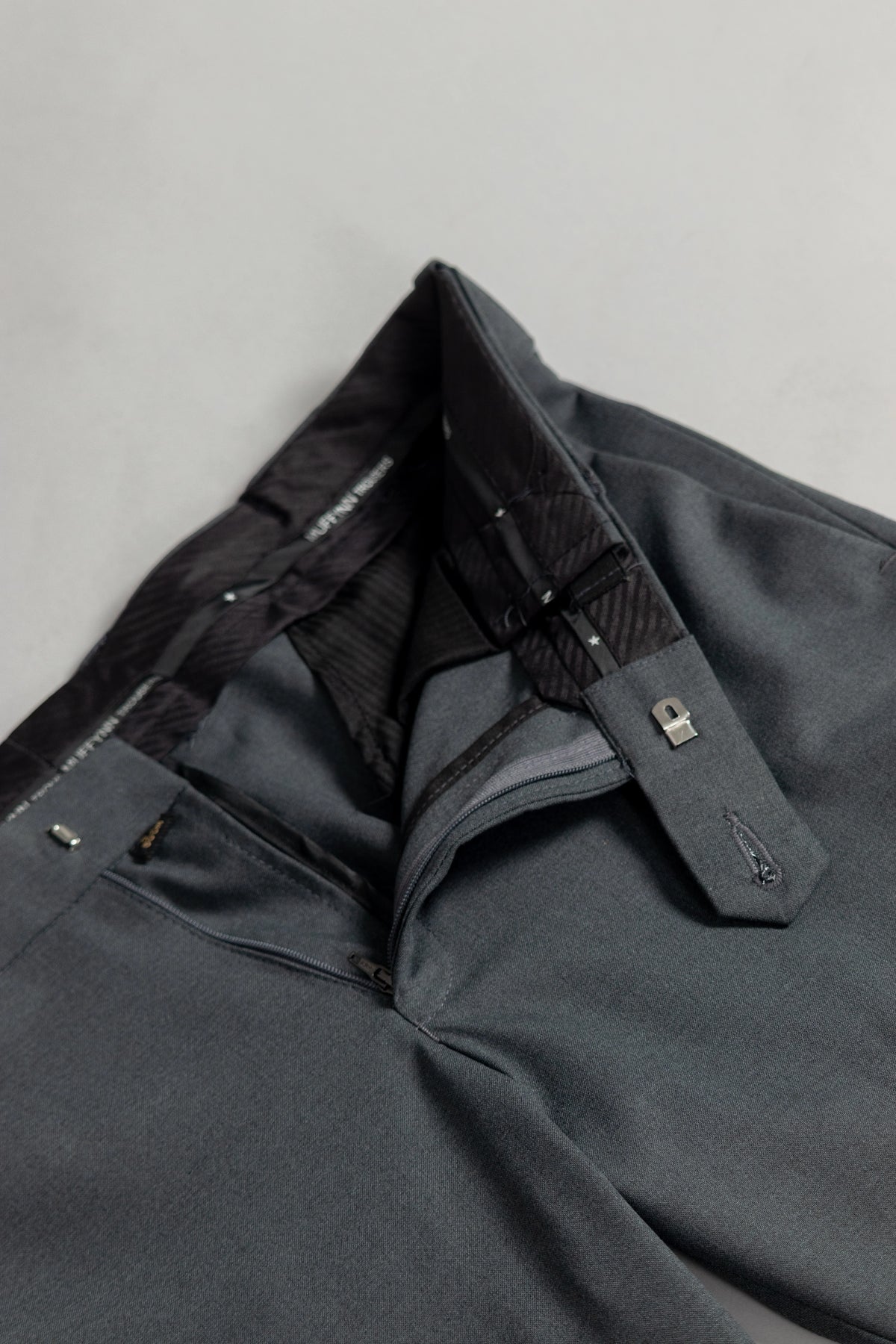 Iron Melange Flexiwaist Pants - Straight Fit