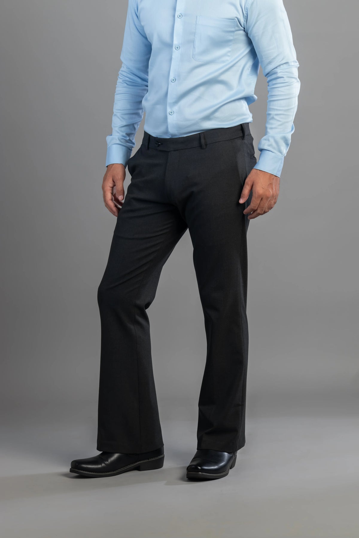 Charcoal Bootcut Flexiwaist Pant