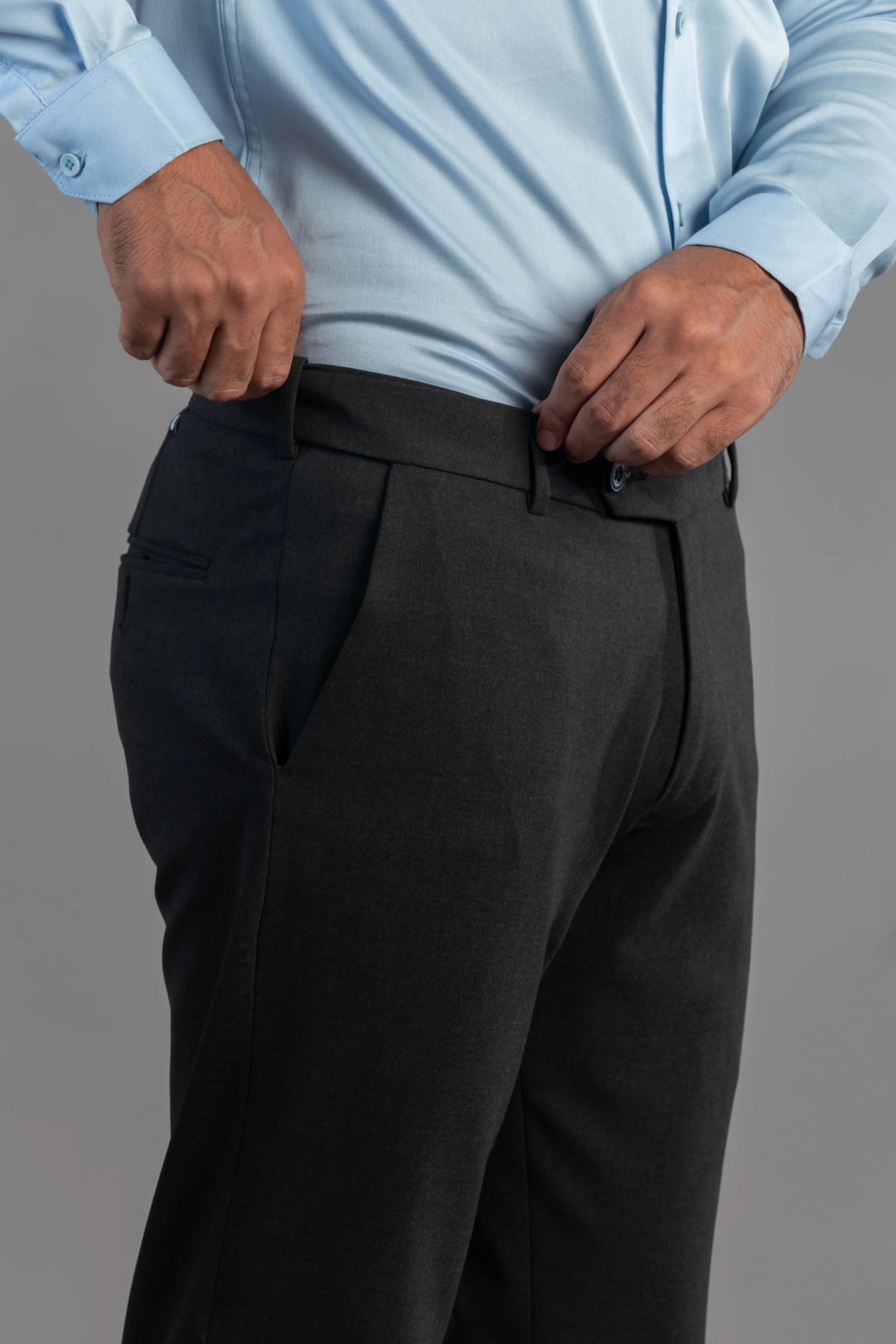 Charcoal Bootcut Flexiwaist Pant