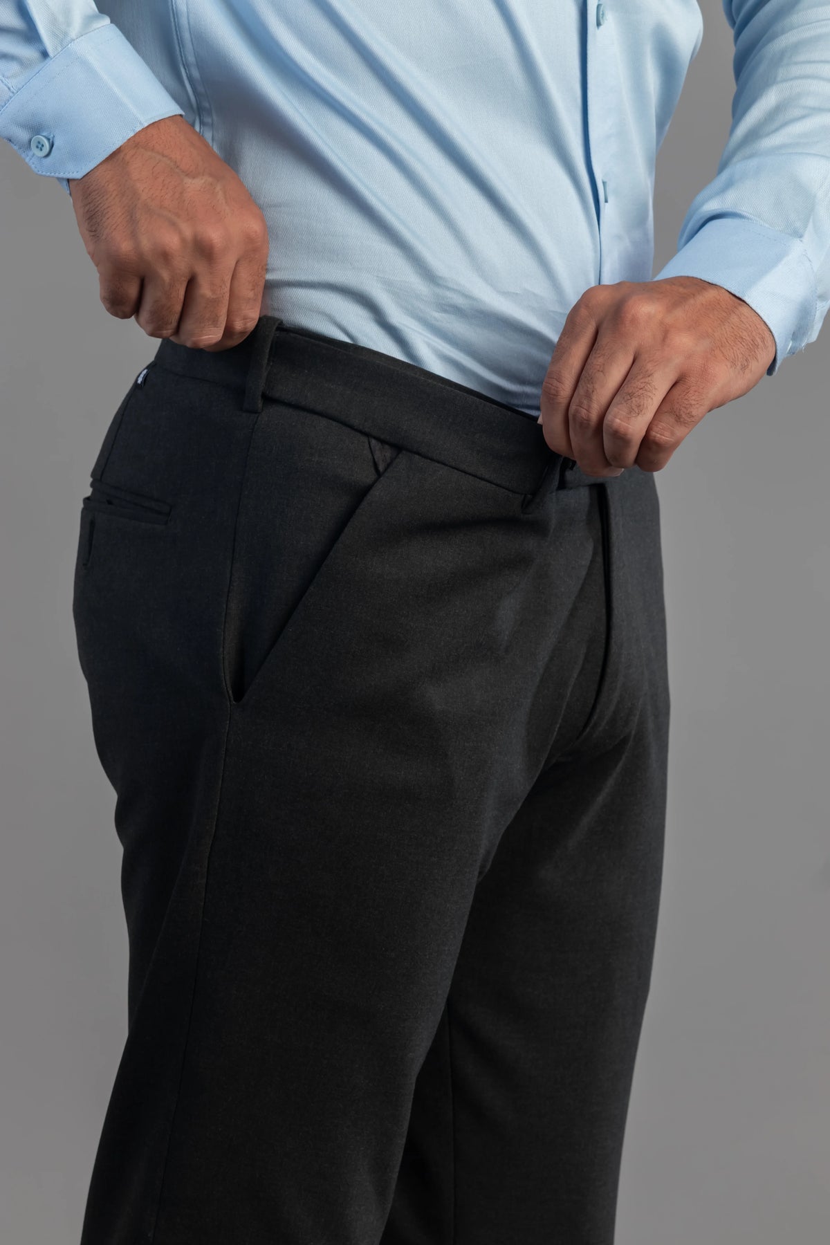 Charcoal Bootcut Flexiwaist Pant