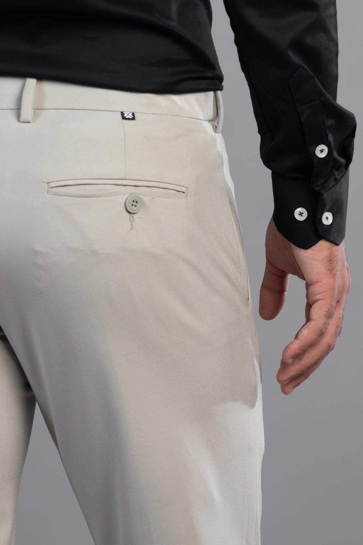 Fog Grey Bootcut Flexiwaist Pant