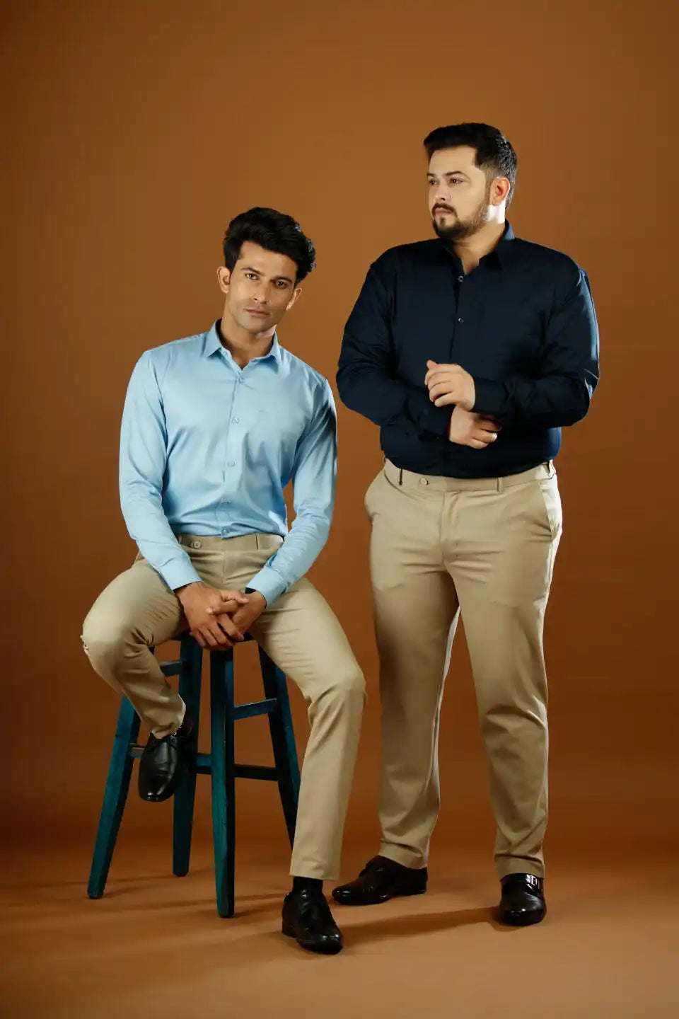 Men’s premium Sandstone FlexiPlus Straight Fit Pant - Lifestyle view