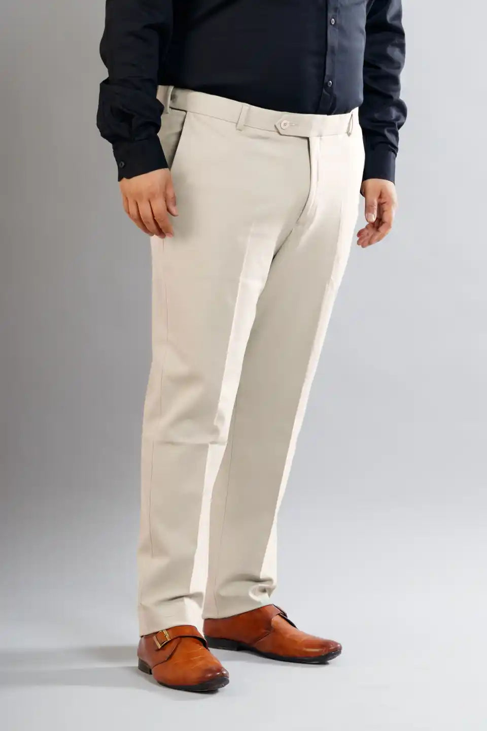 Men’s premium White Dove FlexiPlus Straight Fit Pant - Front view