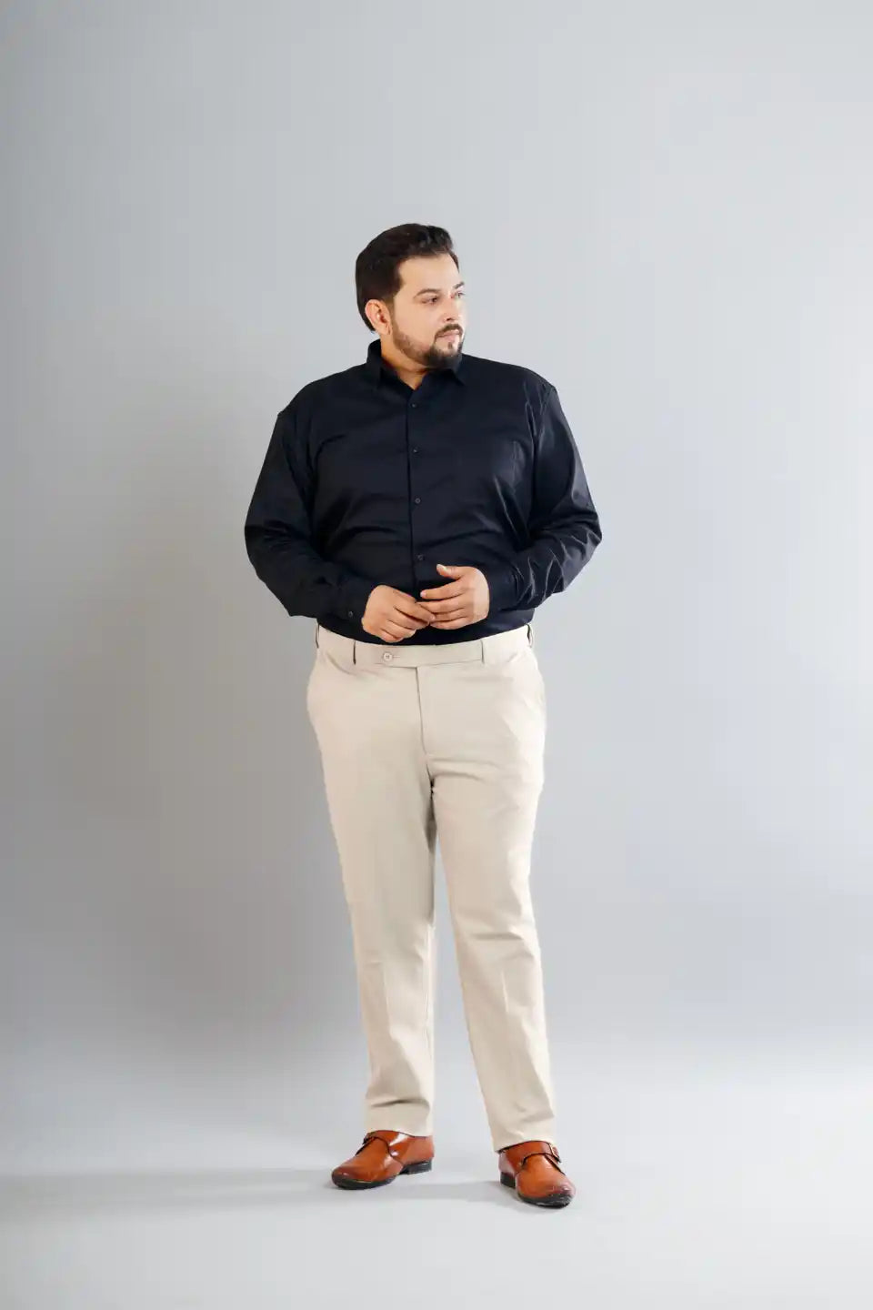 Men’s premium White Dove FlexiPlus Straight Fit Pant - Front view