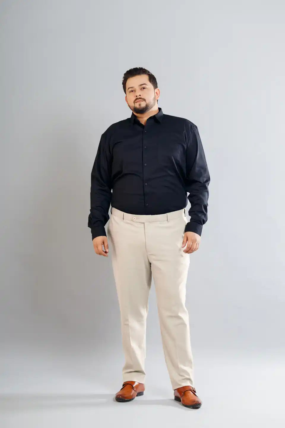 Men’s premium White Dove FlexiPlus Straight Fit Pant - Front view