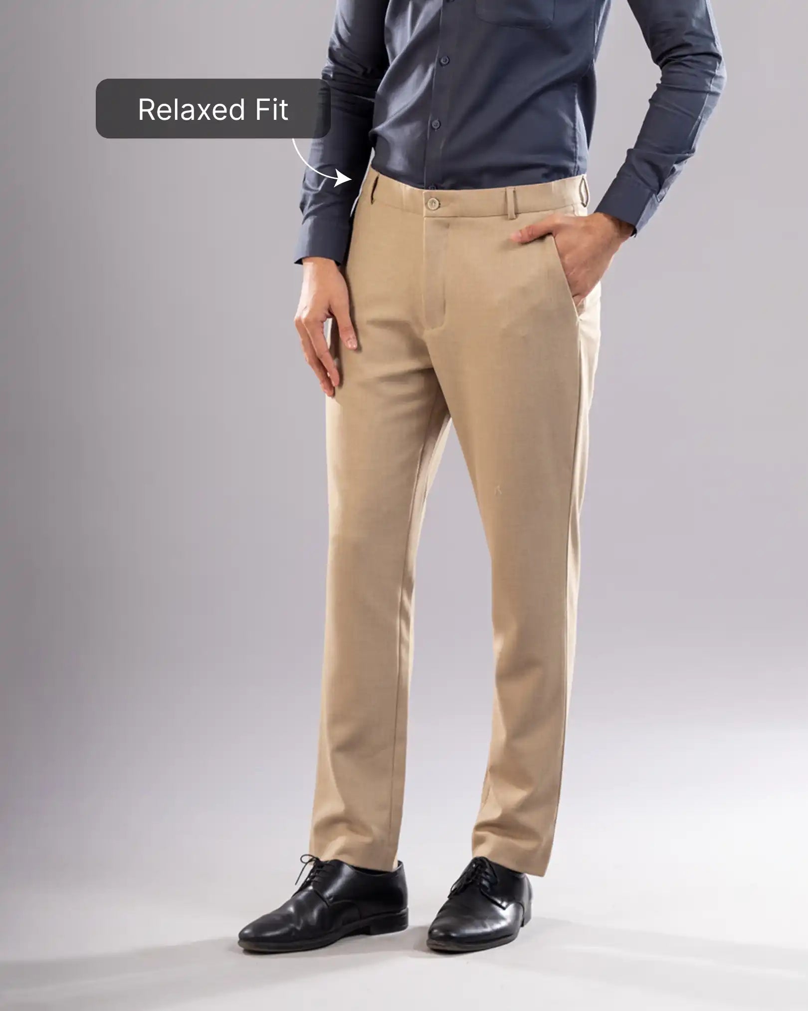Men’s premium Fawn Truefit all day pants - side view