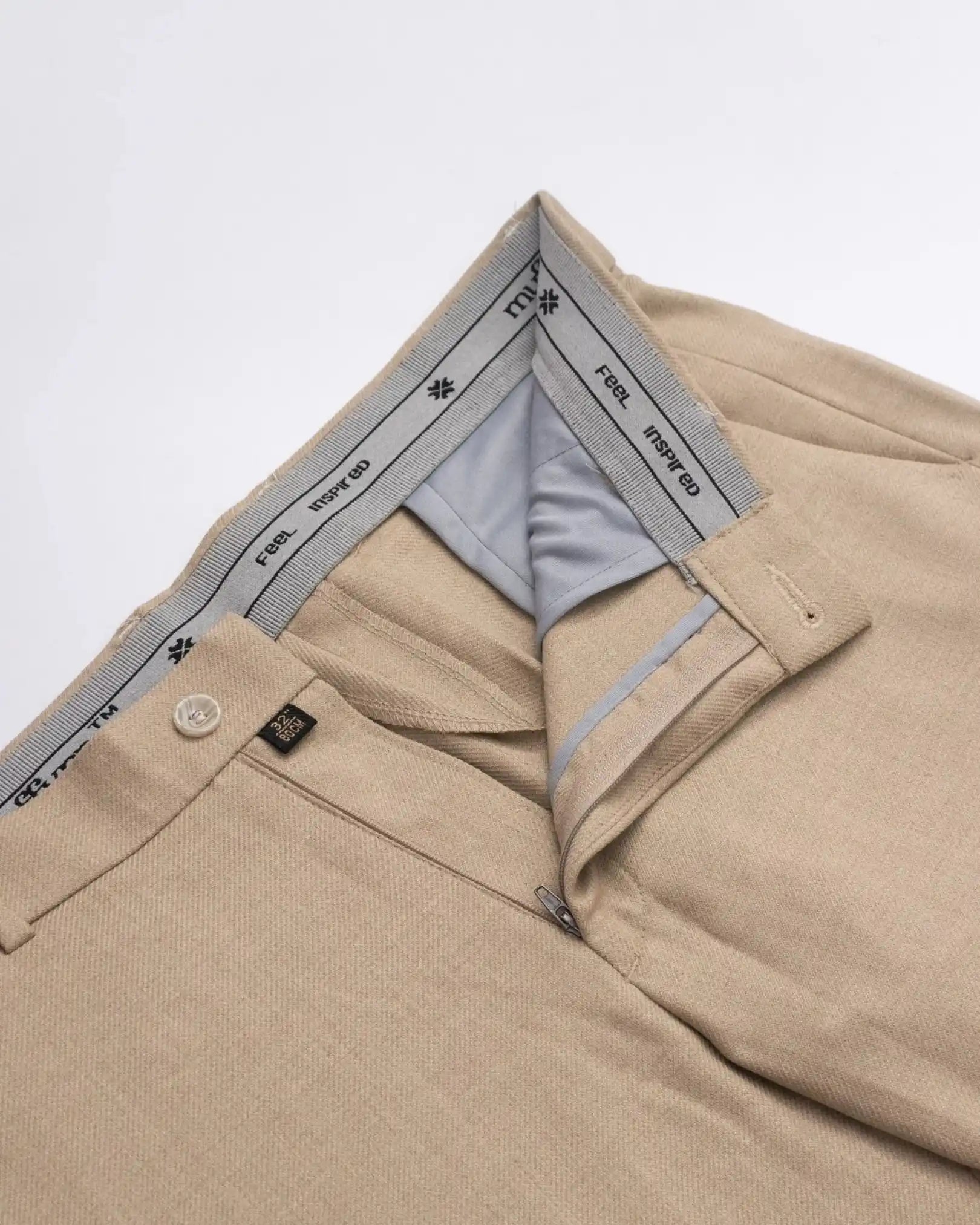Men’s premium Fawn Truefit all day pants - fabric view