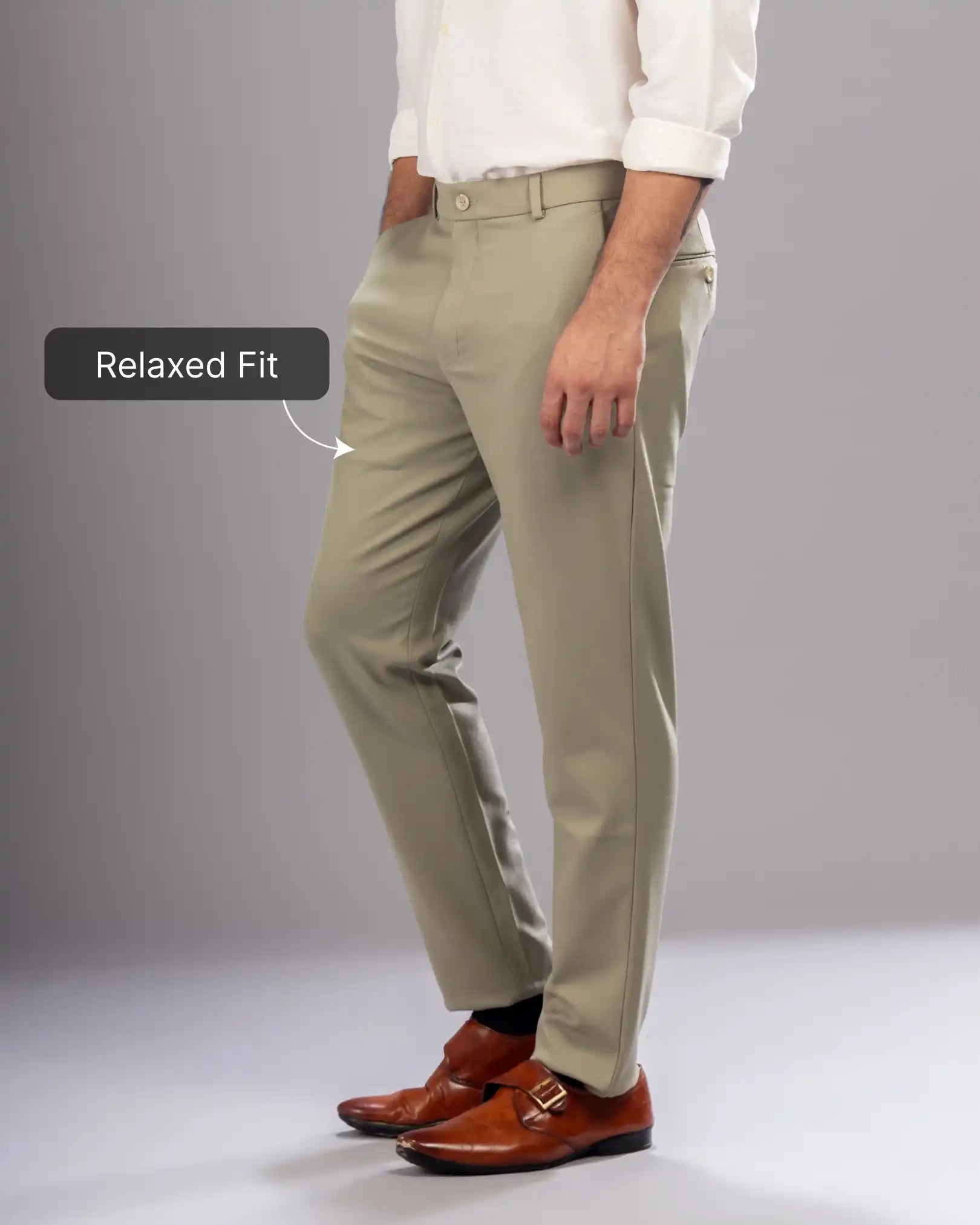Men’s premium Laurel Truefit all day pants - side view