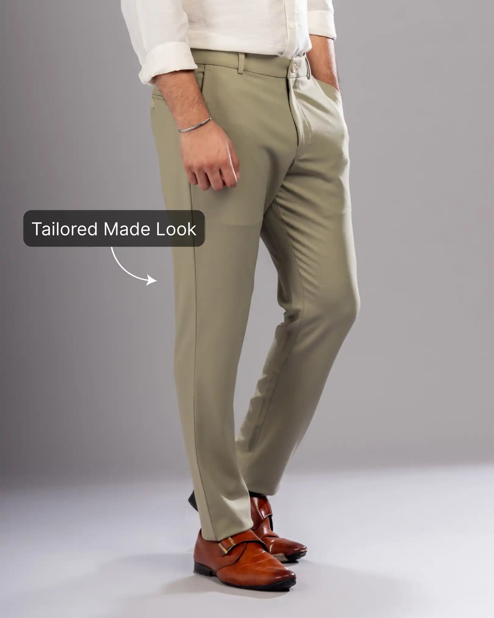 Men’s premium Laurel Truefit all day pants - side view