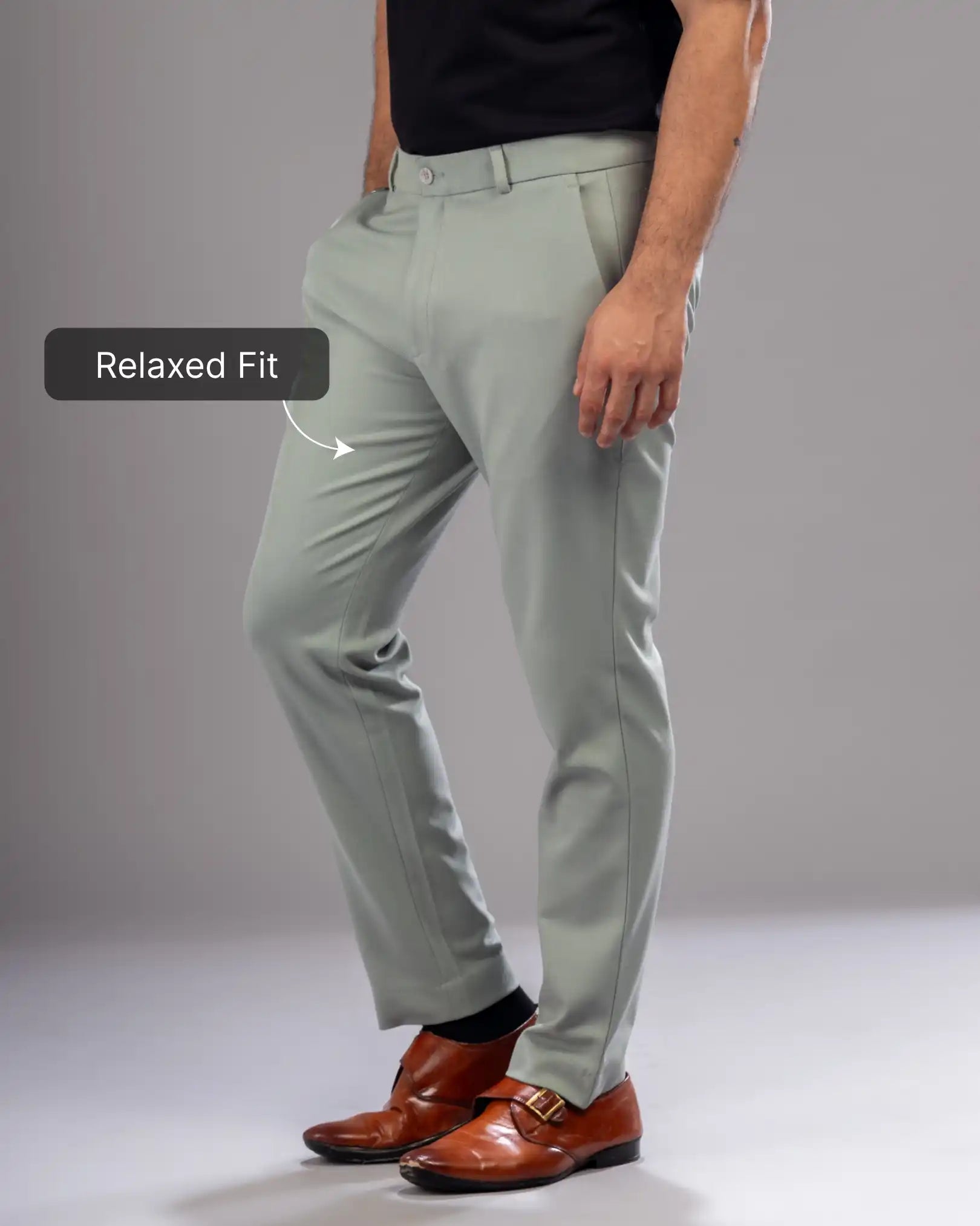 Men’s premium Teel Truefit all day pants - side view