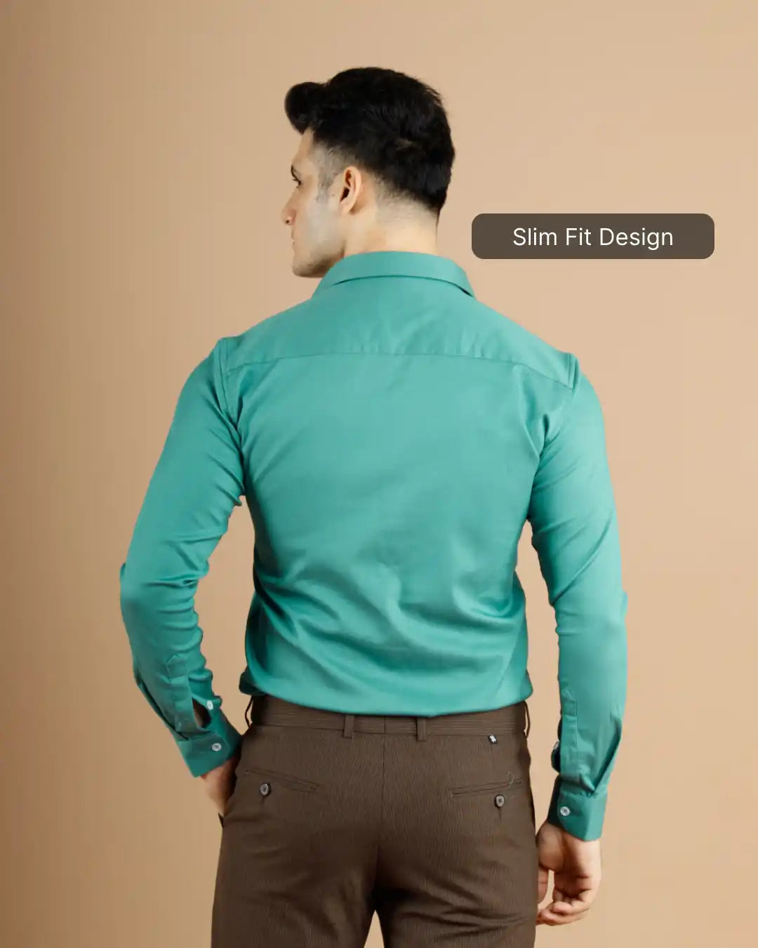 Sea Green Nix Shirt For Men