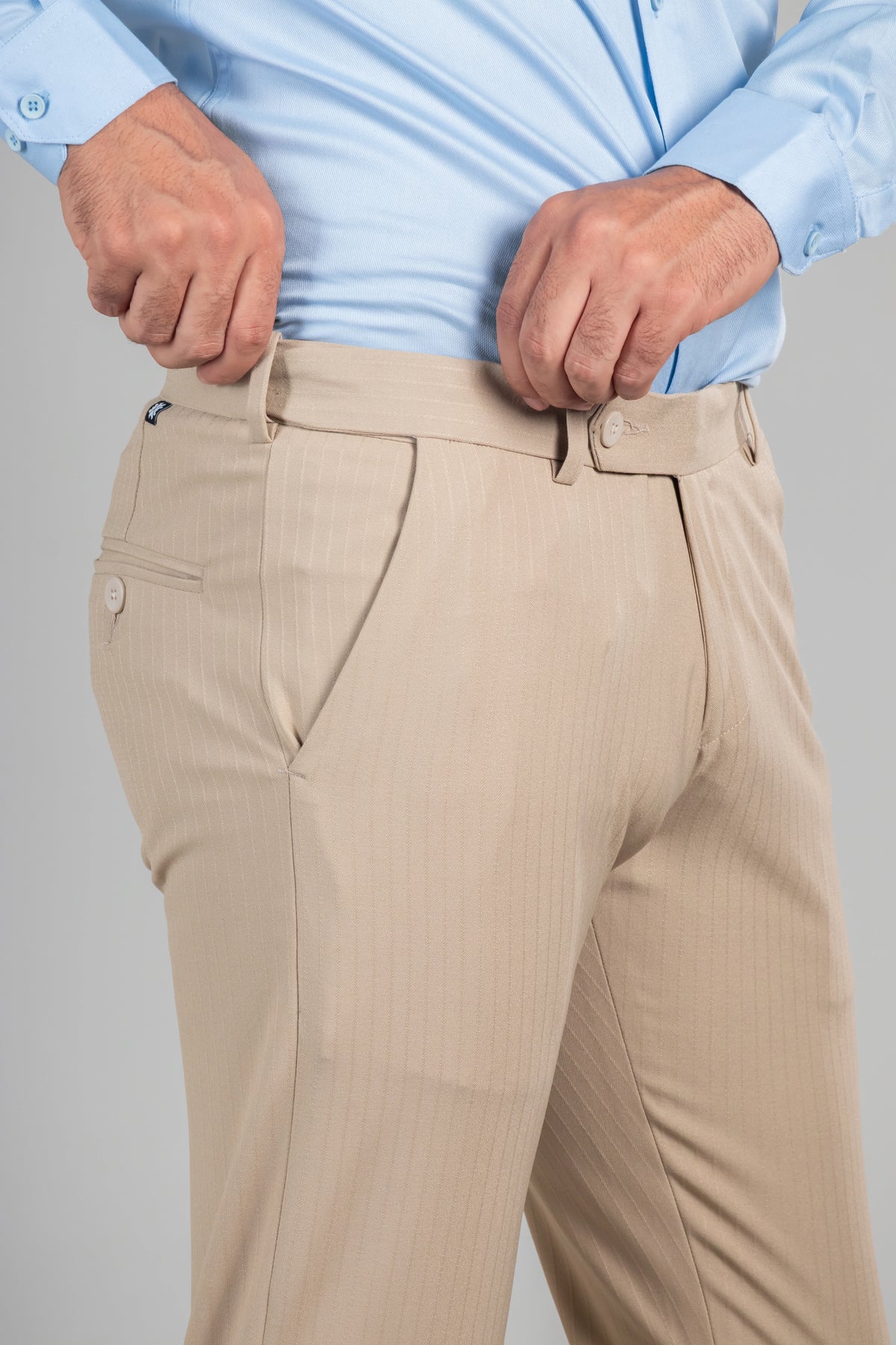Soft Khaki Soft Lining Flexiwaist Pant – Side view