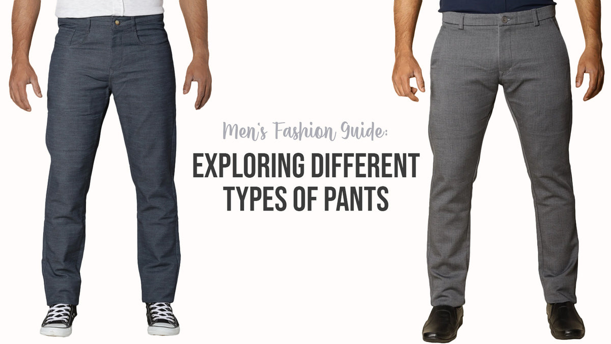5 Types of Pants Every Guy Needs - YouTube