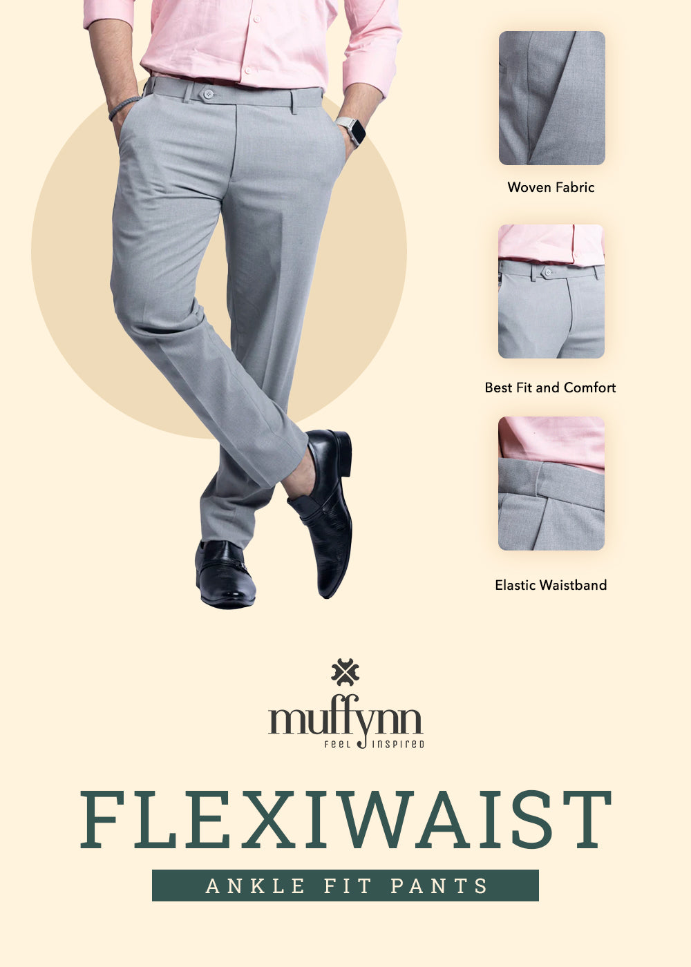 Buy Stylish Formal Trousers Collection At Best Prices Online