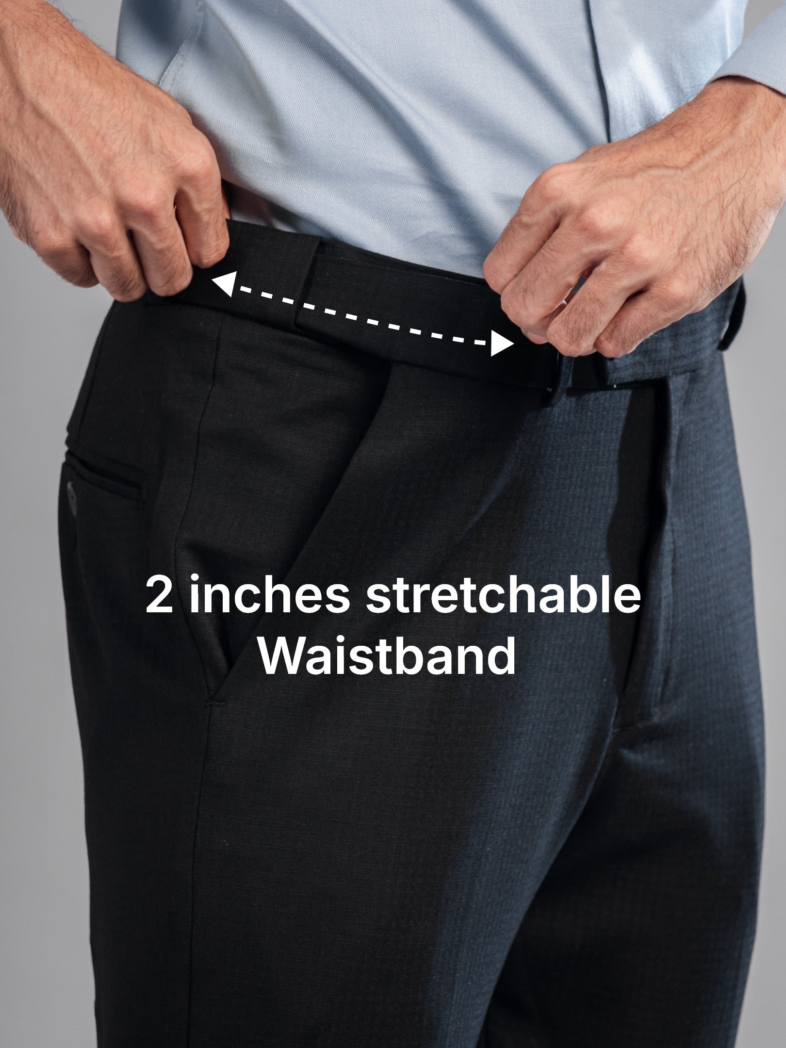 Bison Warp Checks Flexiwaist Pants