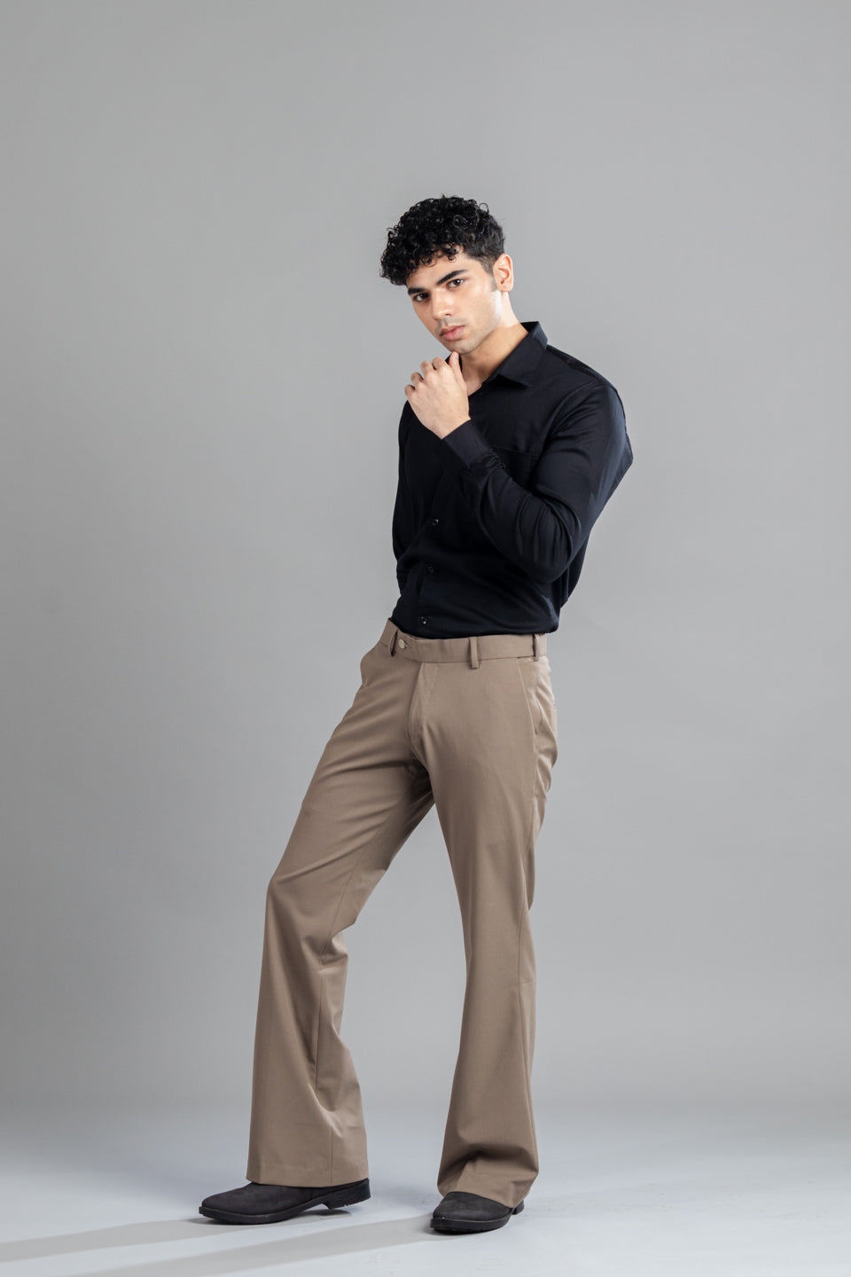 Mocha Bootcut Flexiwaist Pant – Side view