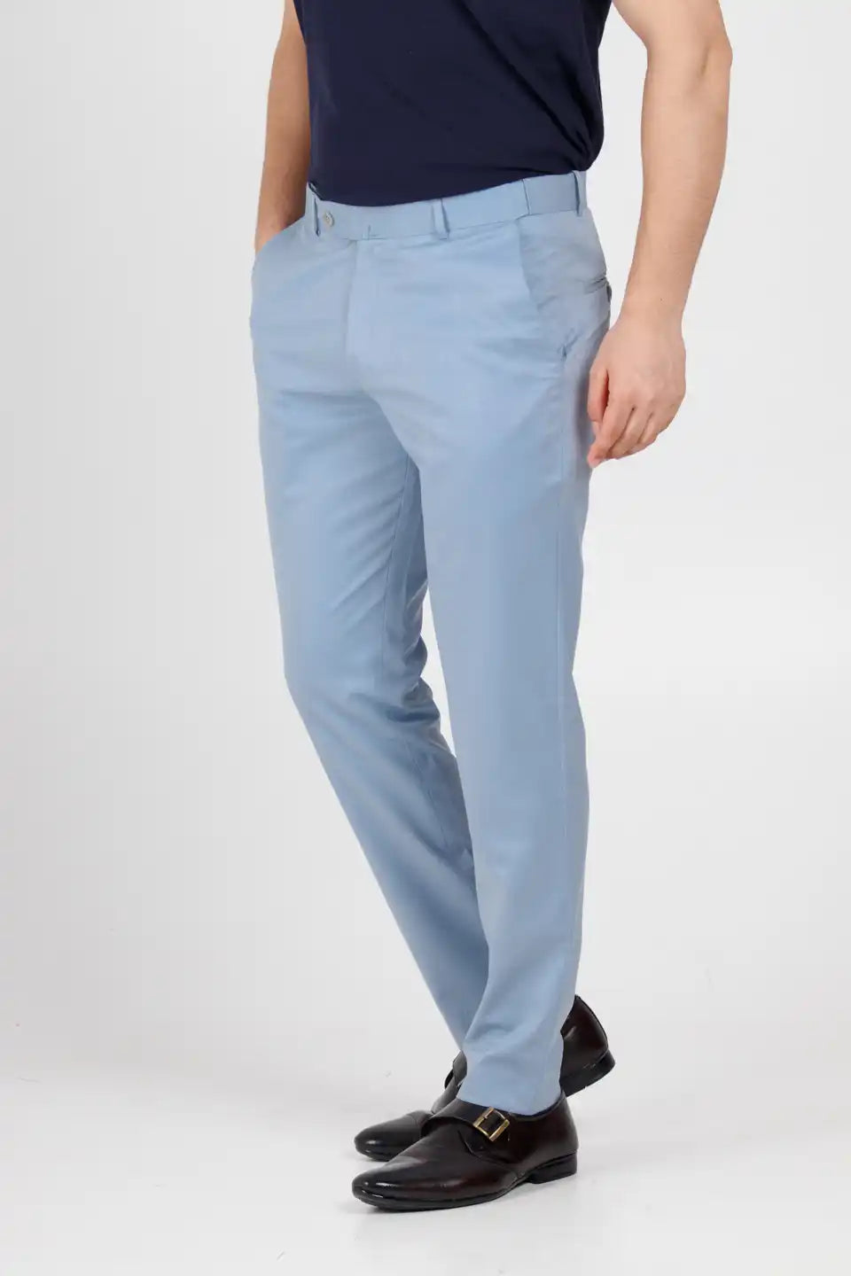 Men’s premium Arctic Flexiwaist Stretchable Pants for Men  - Front view