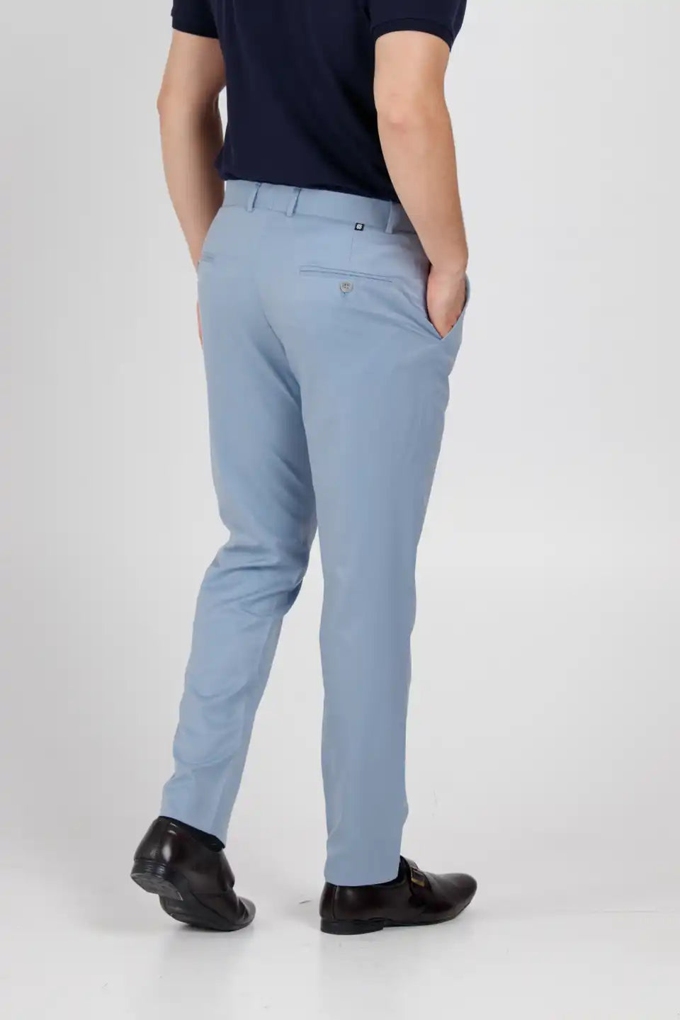 Men’s premium Arctic Flexiwaist Stretchable Pants for Men  - Back view