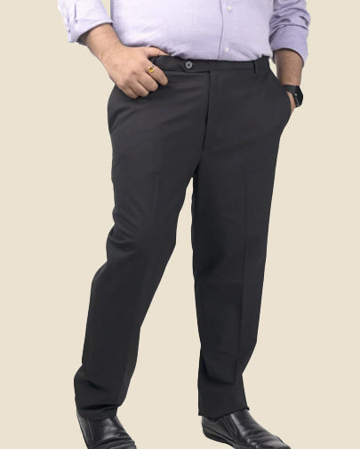 Brand Summer Men Dress Pants Solid Color Fashion Thin Trousers Men Business  Casual Mid Straight Ankle-Length Pants Men (Full-Length Black, 32) : Buy  Online at Best Price in KSA - Souq is