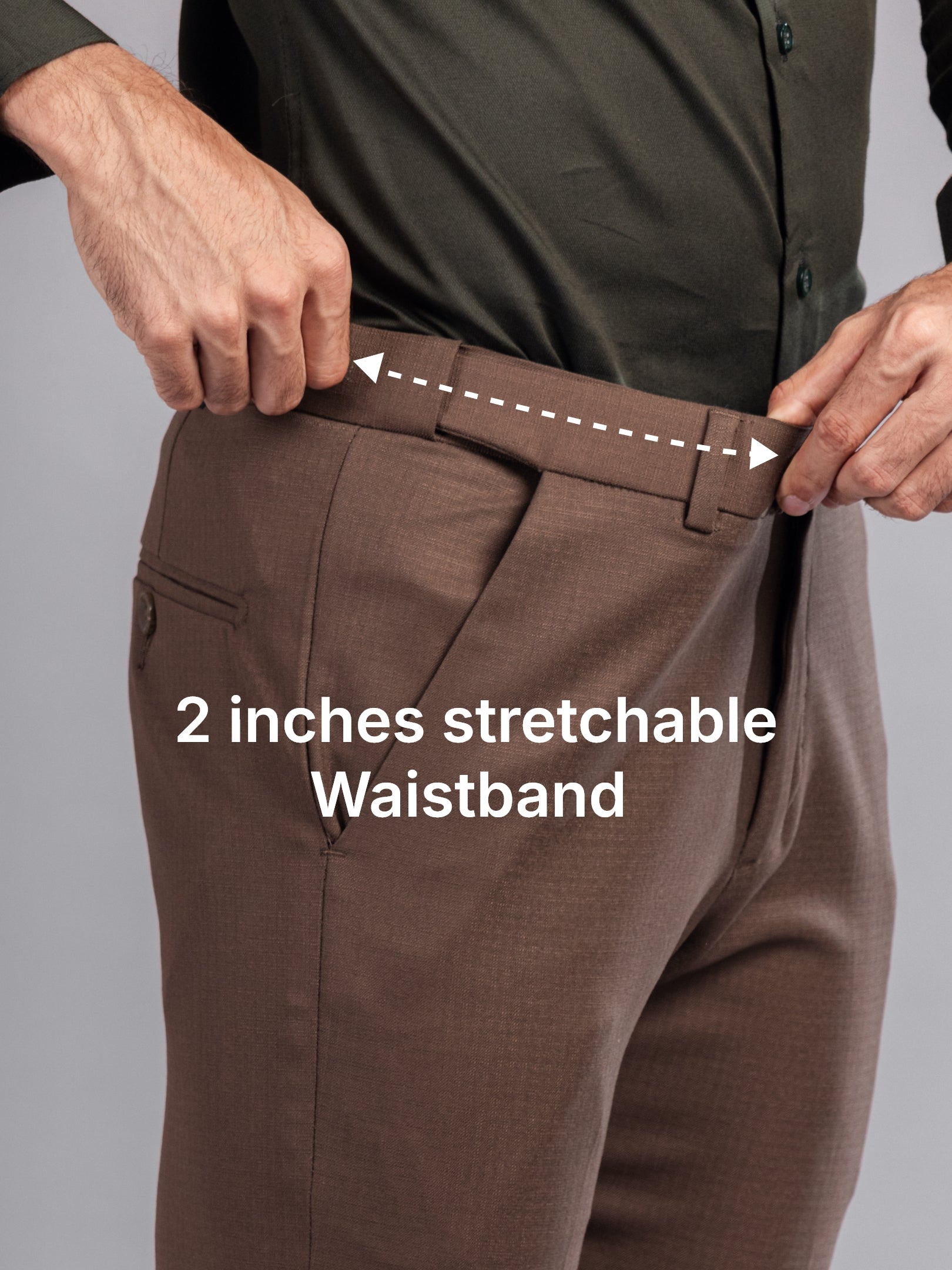 Gazelle Warp Checks Flexiwaist Pants