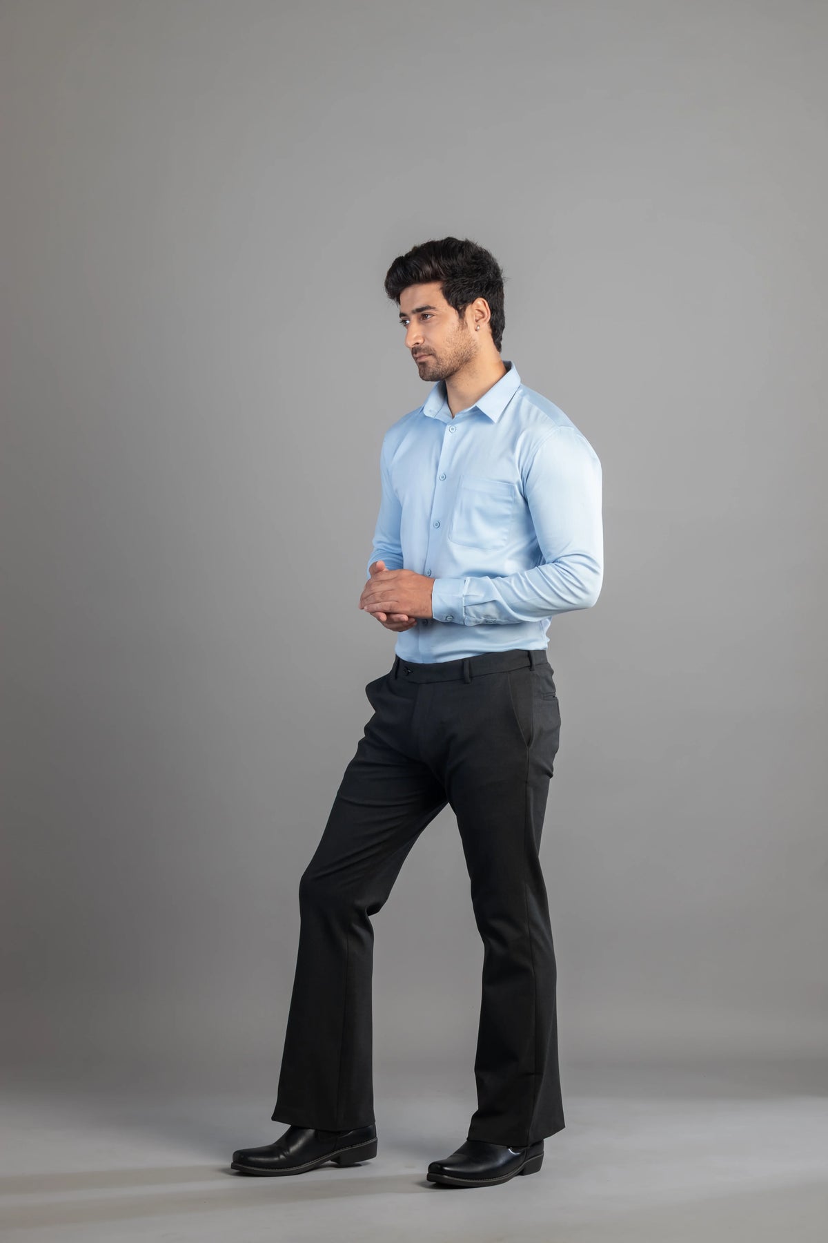 Charcoal Bootcut Flexiwaist Pant