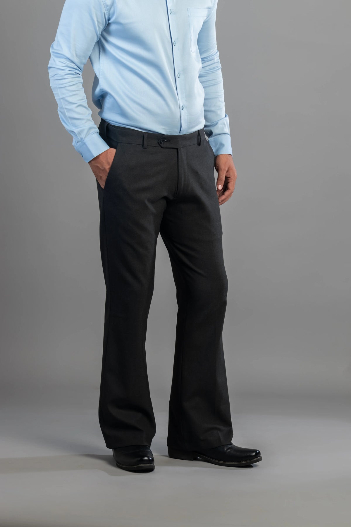 Charcoal Bootcut Flexiwaist Pant