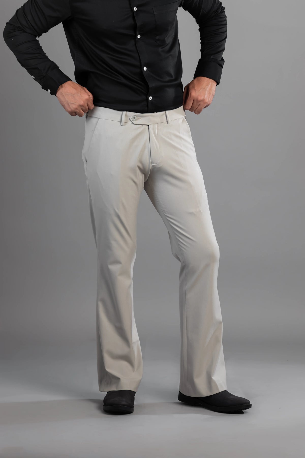 Fog Grey Bootcut Flexiwaist Pant