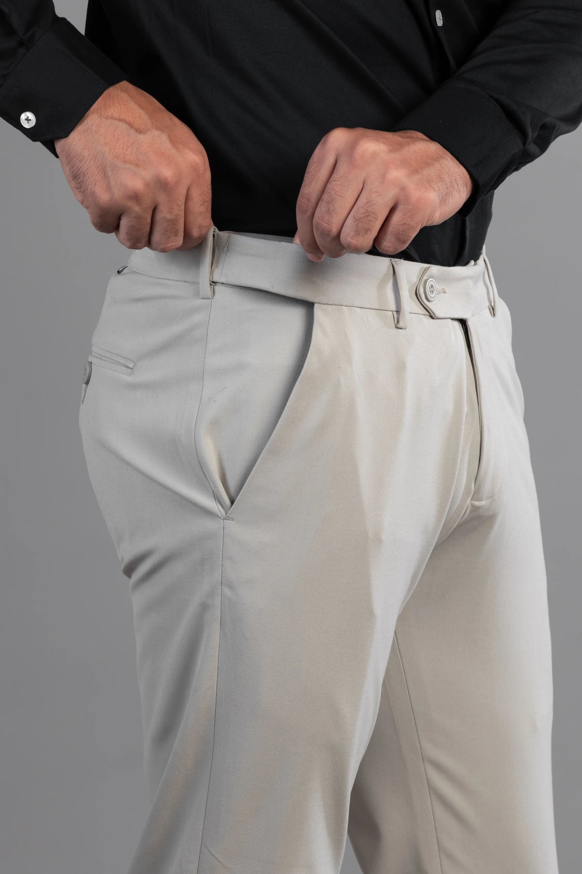 Fog Grey Bootcut Flexiwaist Pant