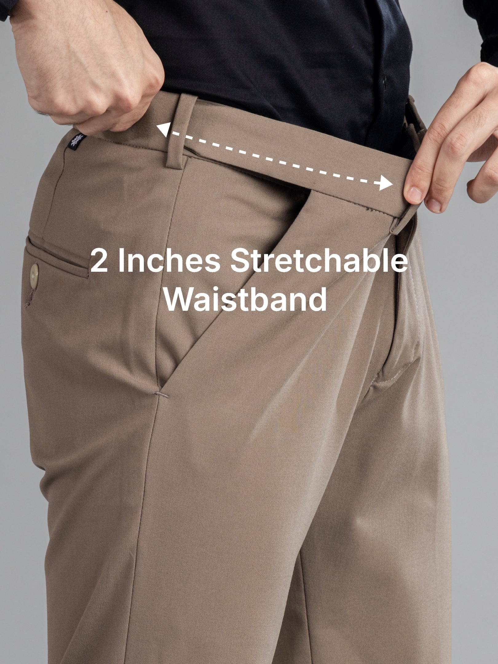 Mocha Bootcut Flexiwaist Pant