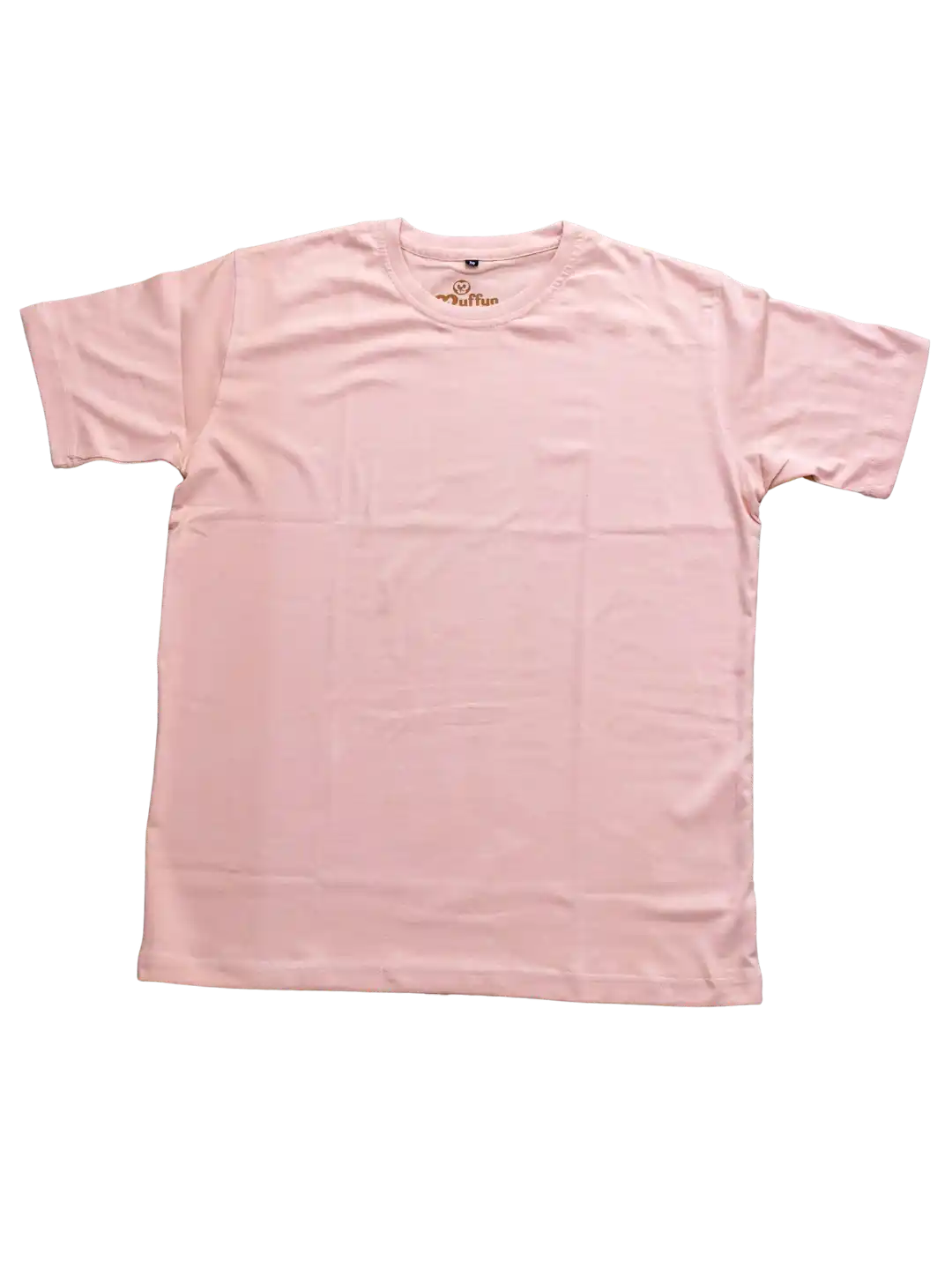 Peach Over & Out Sweat Half Sleeve T-Shirt