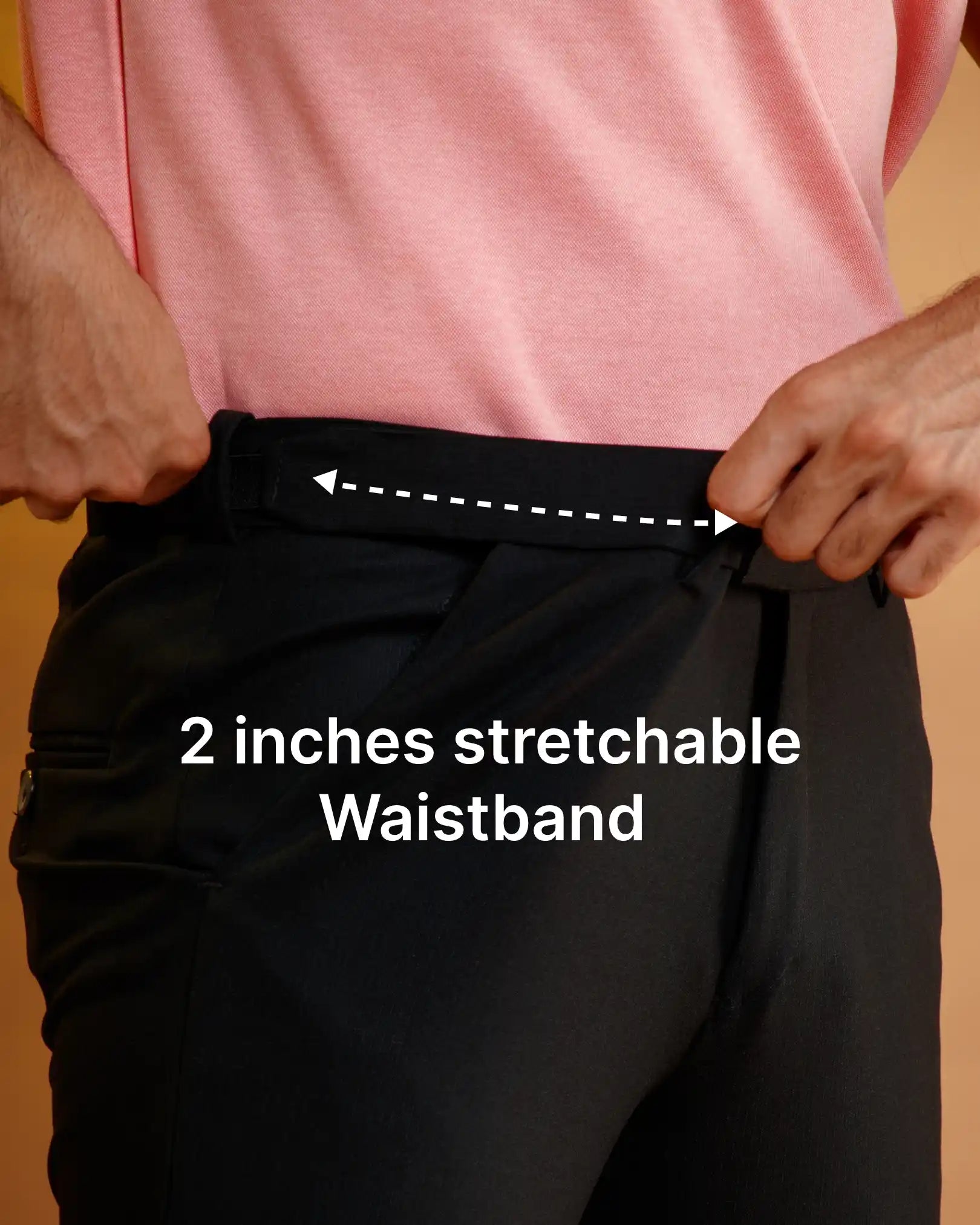 Jade Green Flexiwaist Mild Lining Trousers for Men