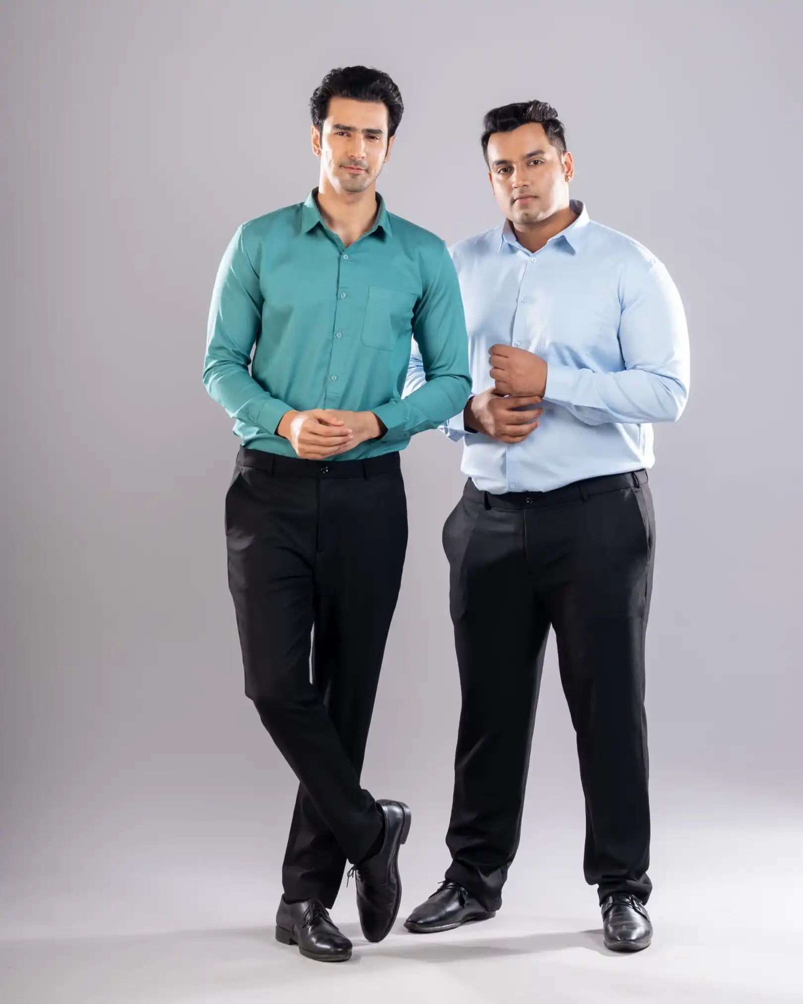 Men’s premium Black Truefit all day pants - lifestyle view