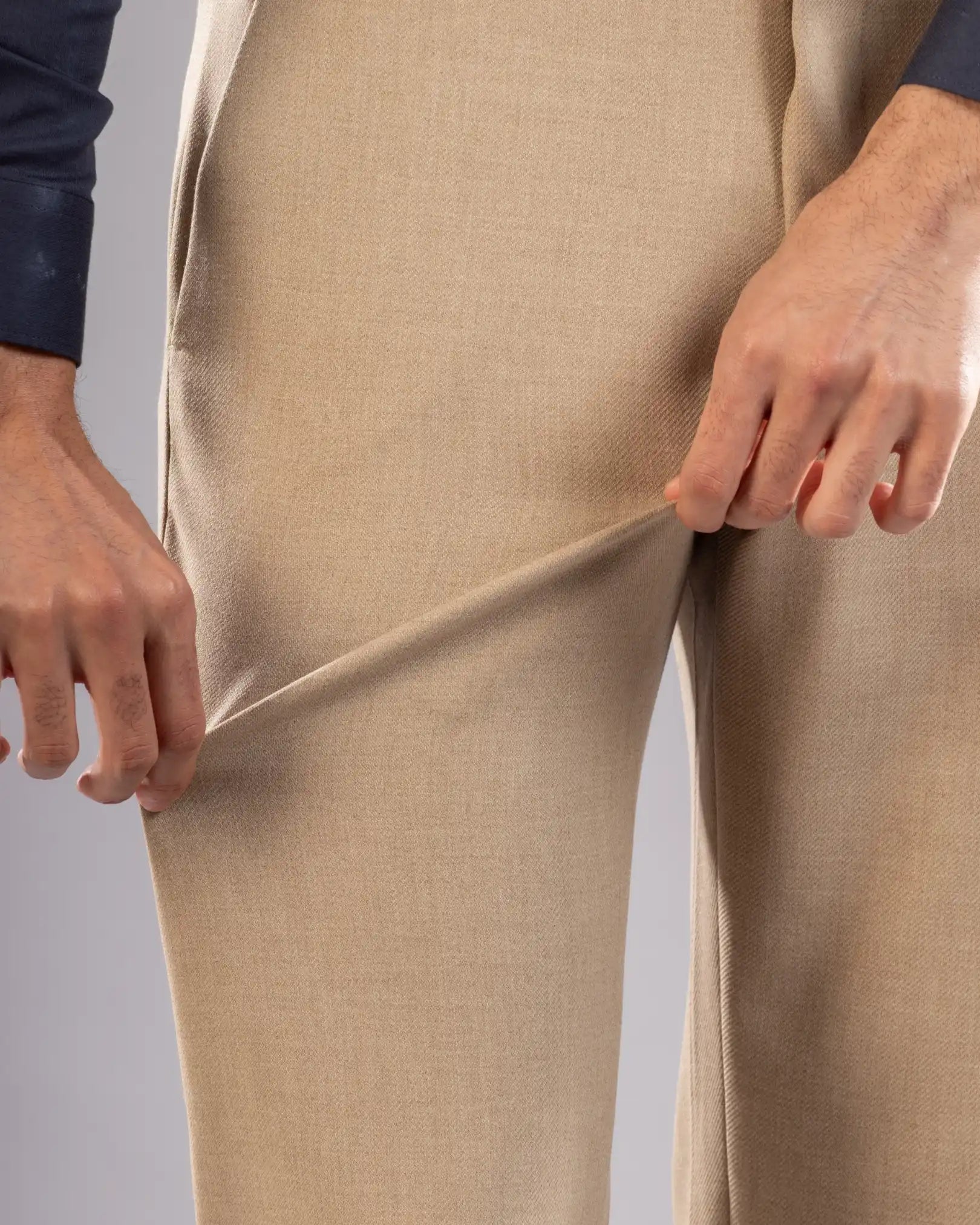 Men’s premium Fawn Truefit all day pants - fabric view