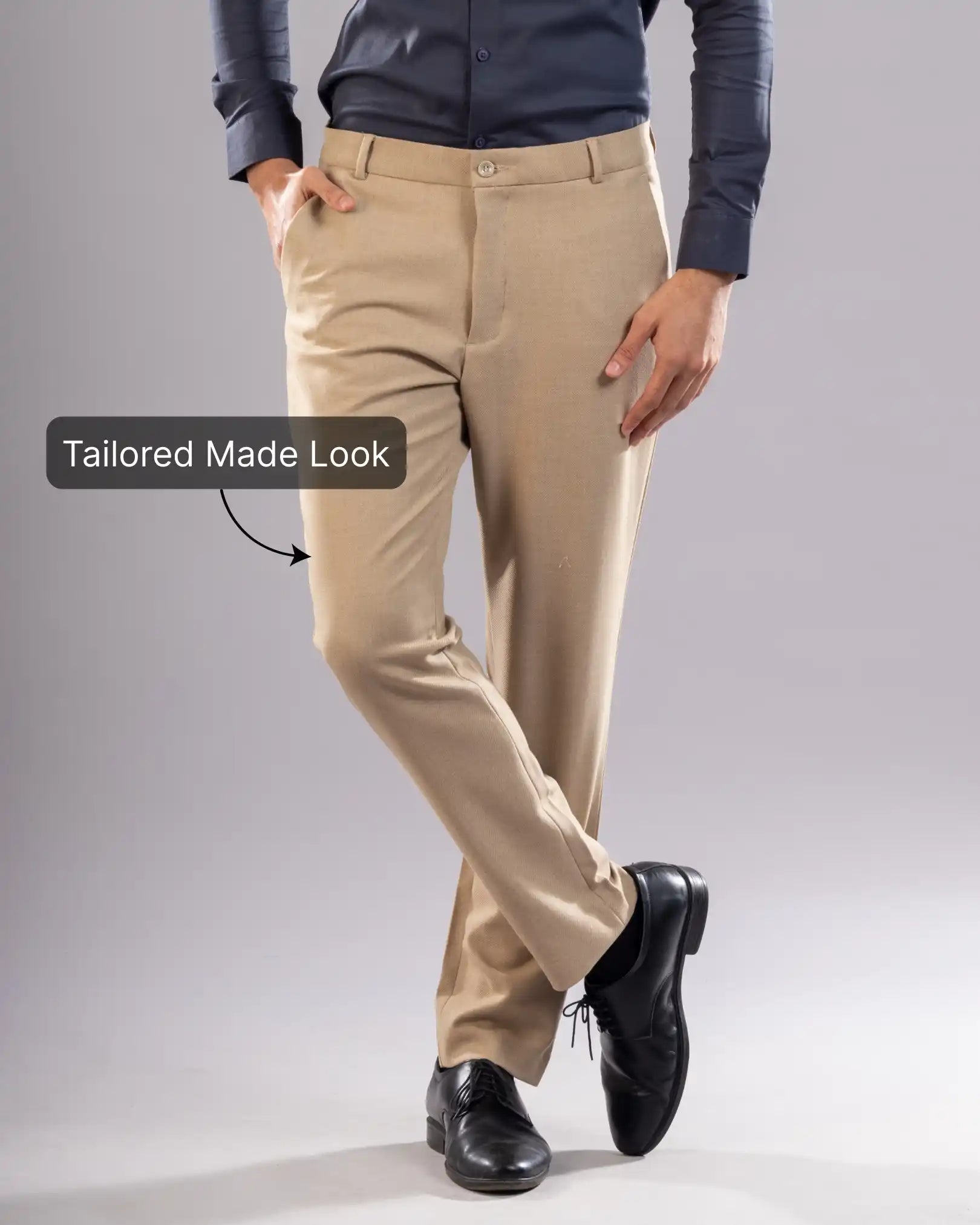 Men’s premium Fawn Truefit all day pants - lifestyle view