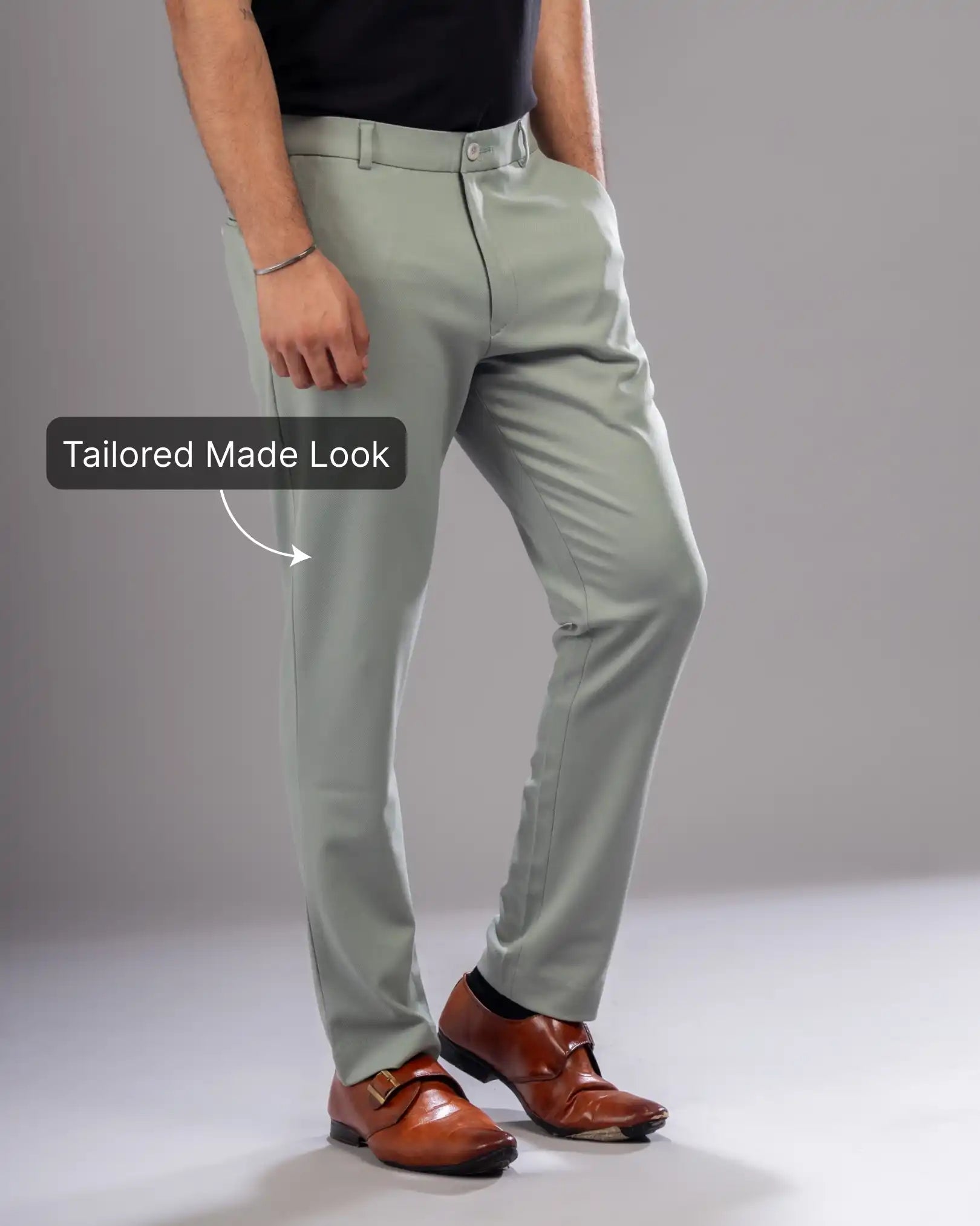Men’s premium Teel Truefit all day pants - side view