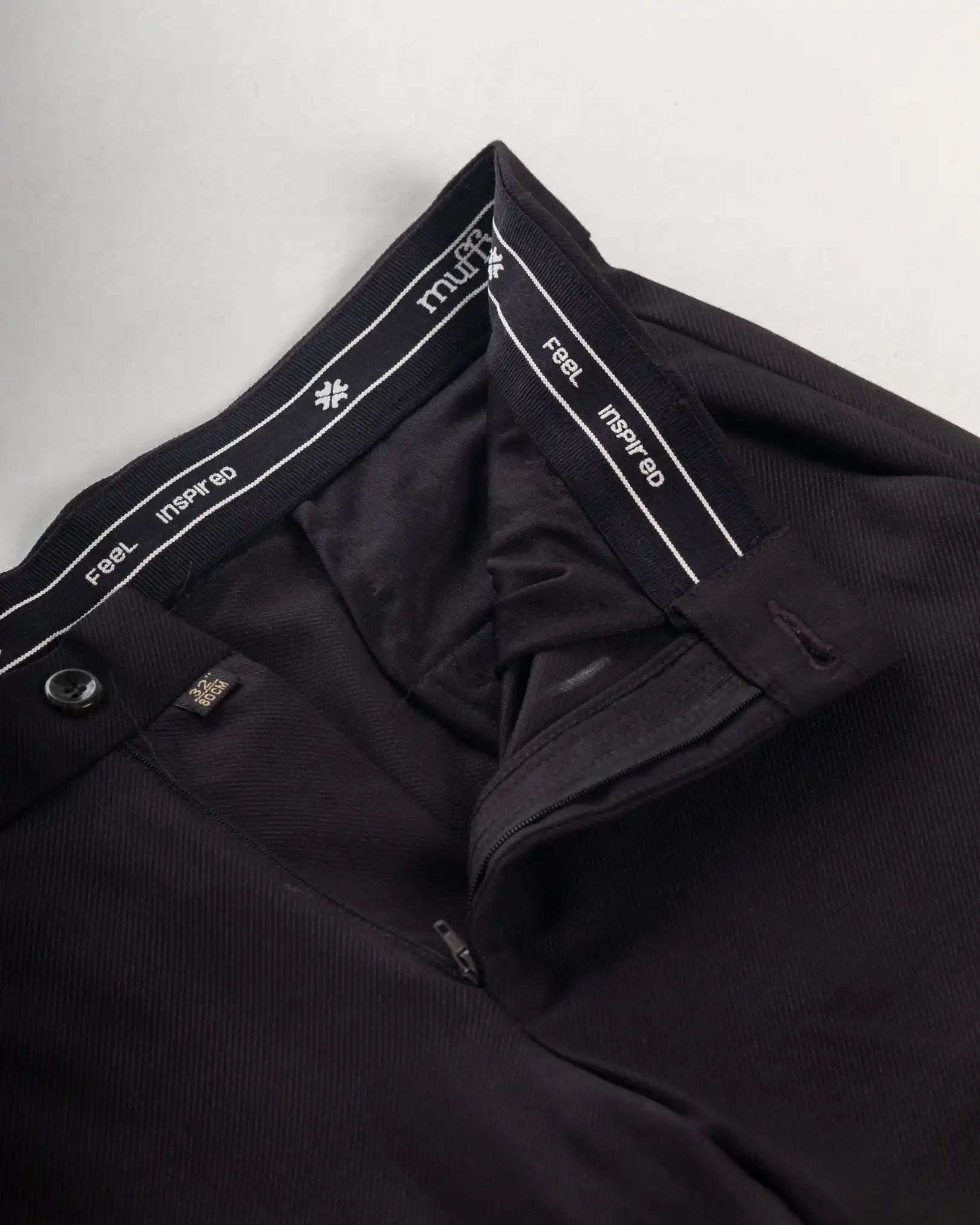 Men’s premium Wine Truefit all day pants - fabric view