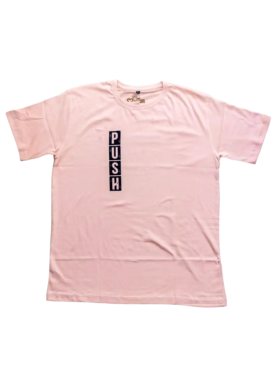 Peach Persist Sweat Activated Half Sleeve T-Shirt