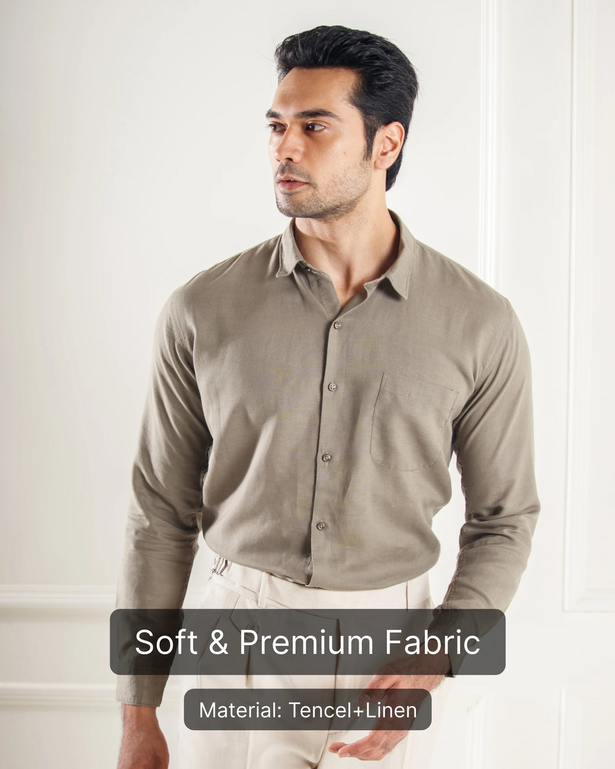Ripe Olive Tencel Shirt