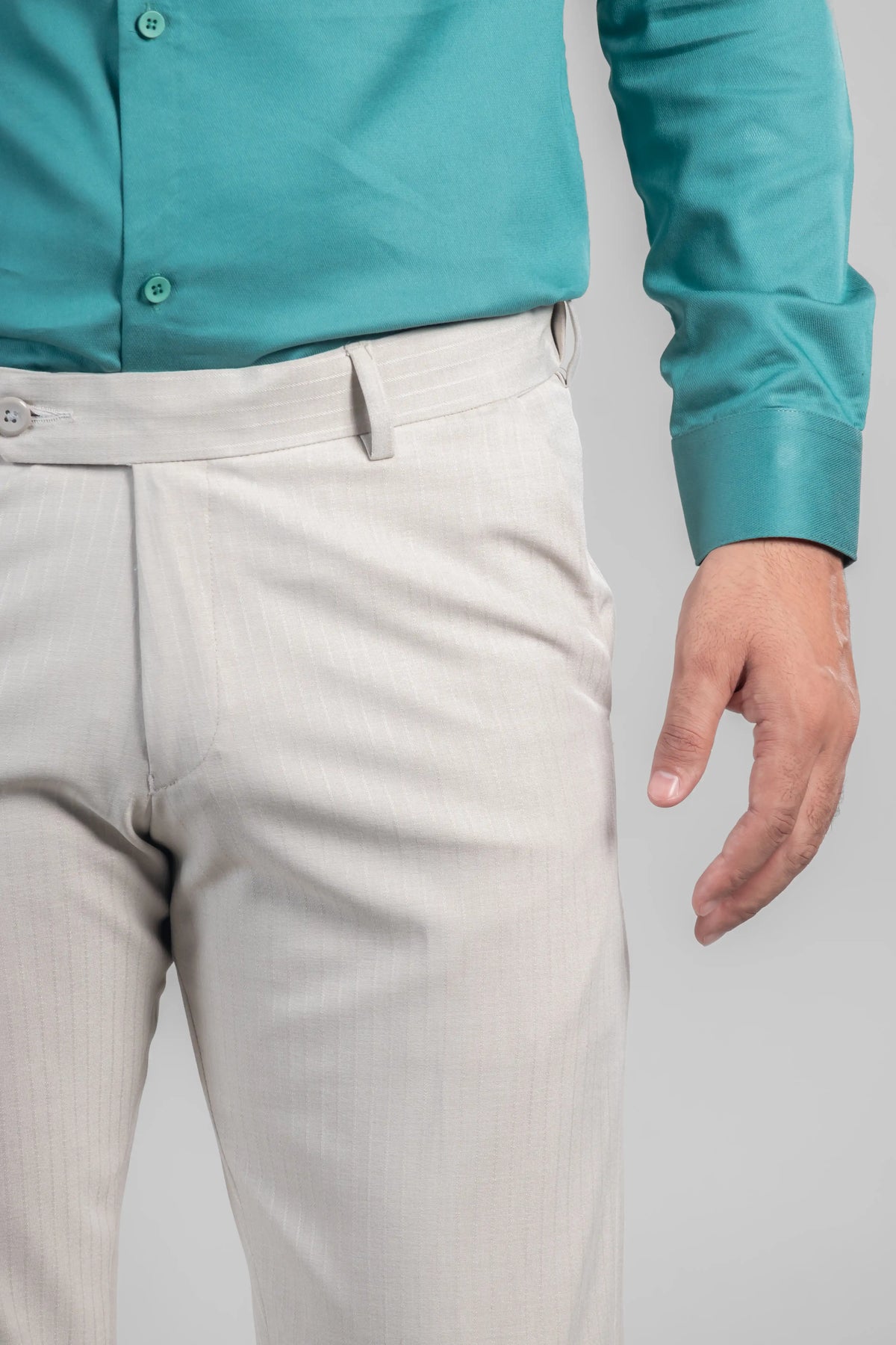 Almond Cream Soft Lining Flexiwaist Pant