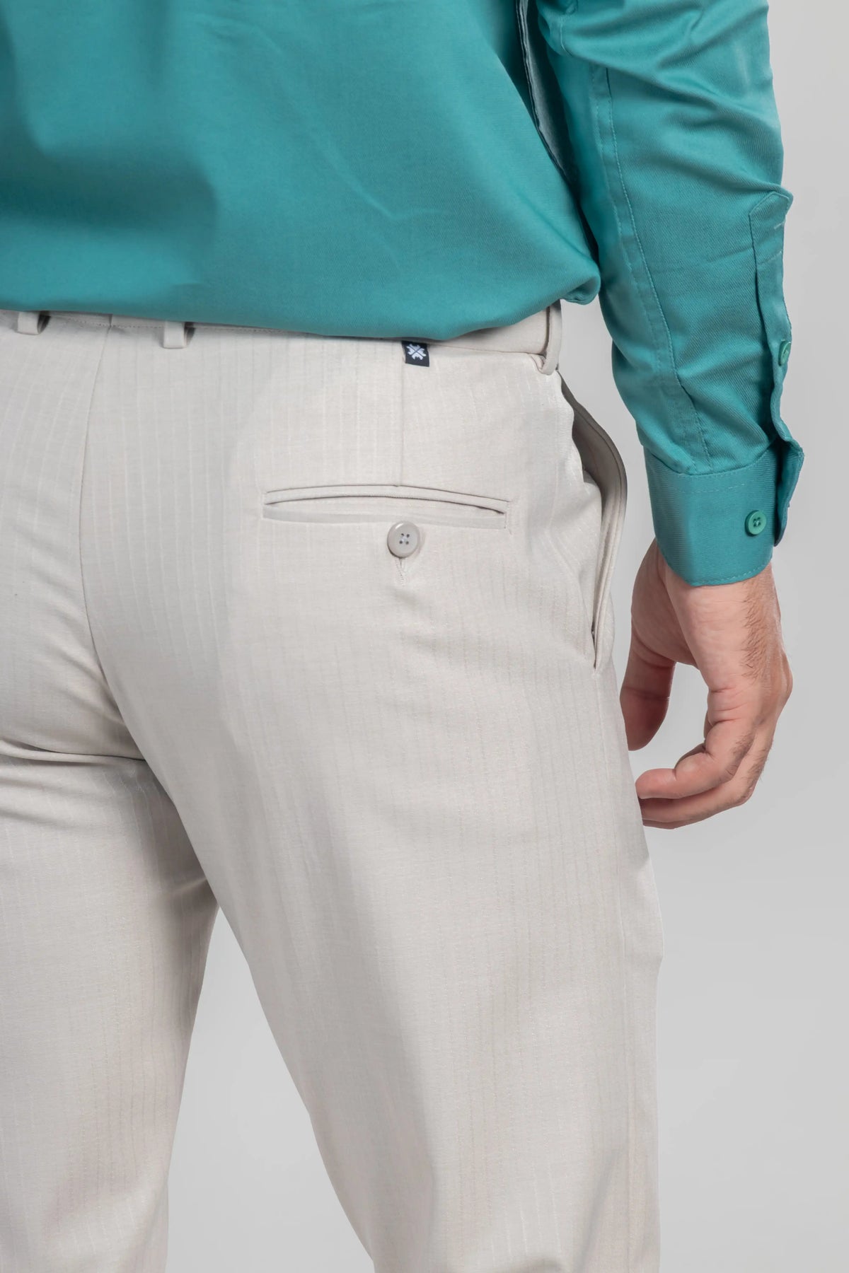 Almond Cream Soft Lining Flexiwaist Pant