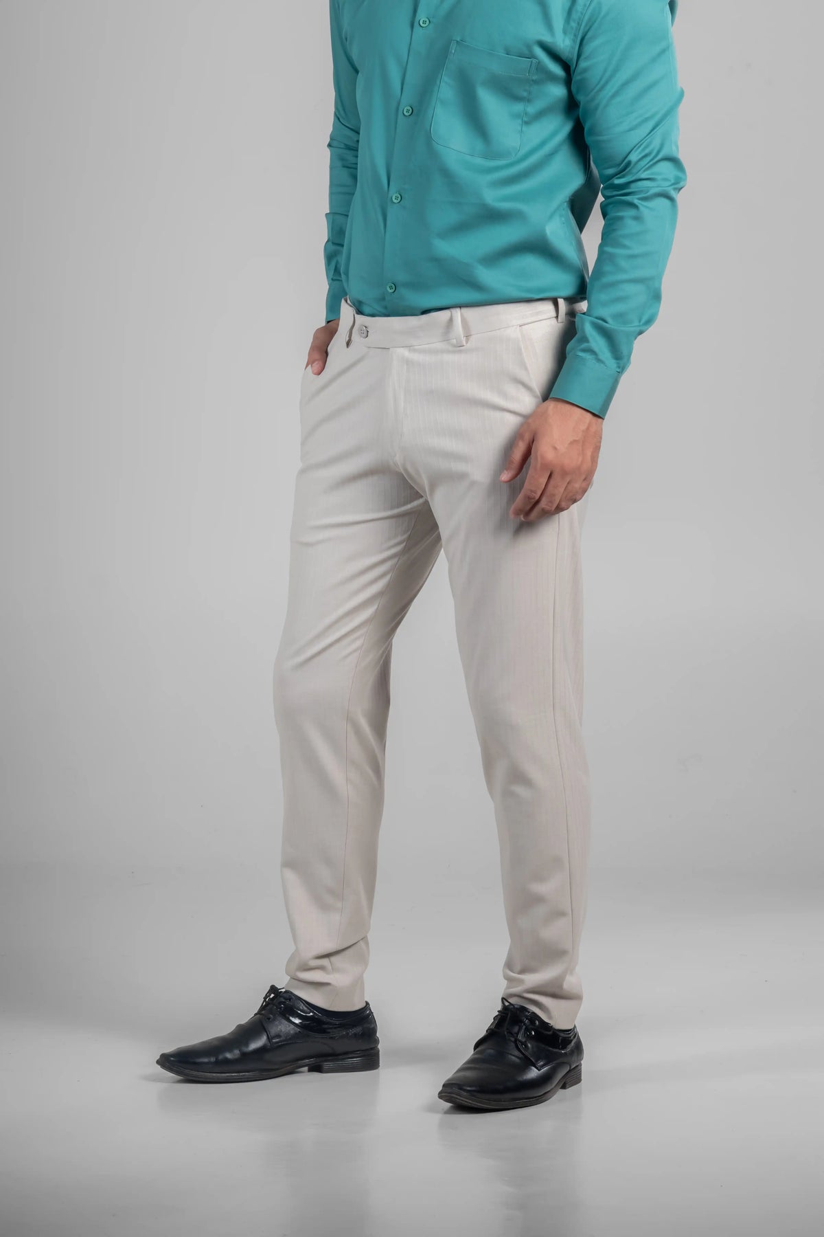 Almond Cream Soft Lining Flexiwaist Pant