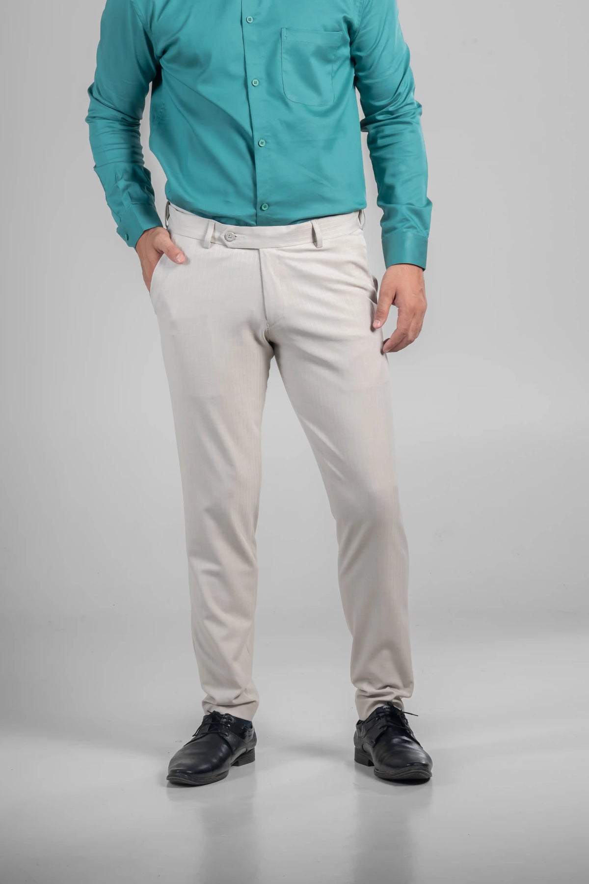 Almond Cream Soft Lining Flexiwaist Pant