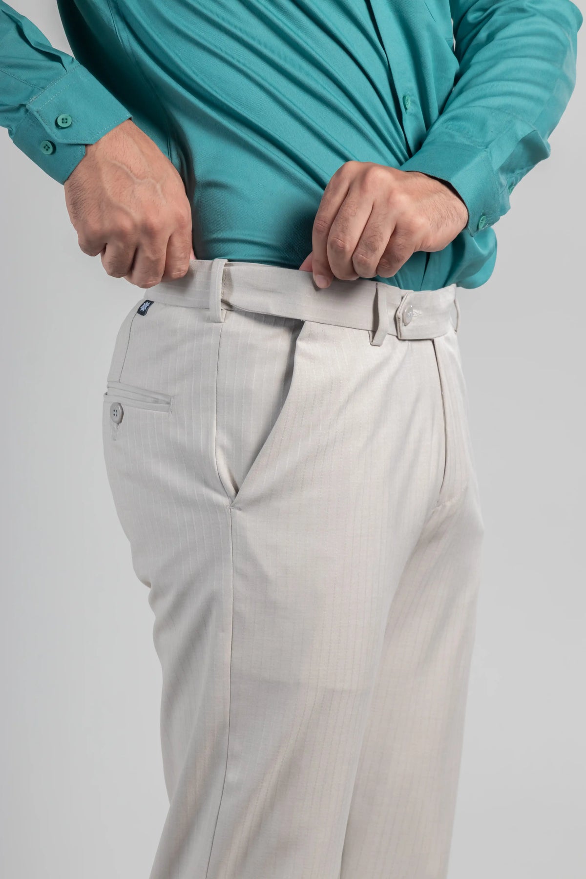 Almond Cream Soft Lining Flexiwaist Pant