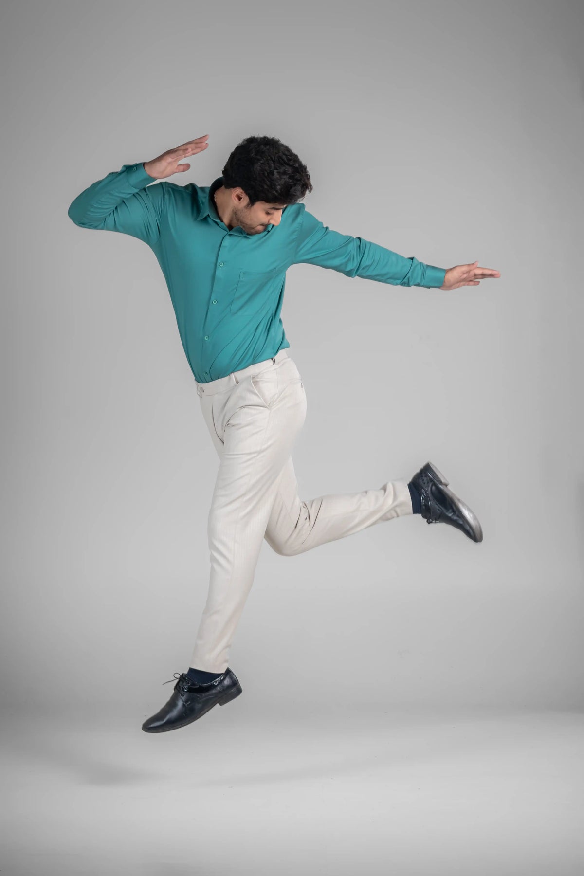 Almond Cream Soft Lining Flexiwaist Pant