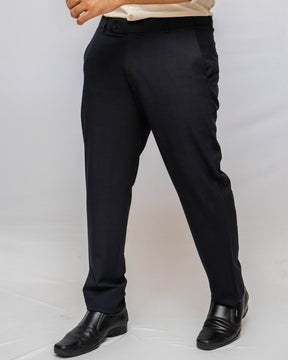 Solid Checks Flexiwaist Pant