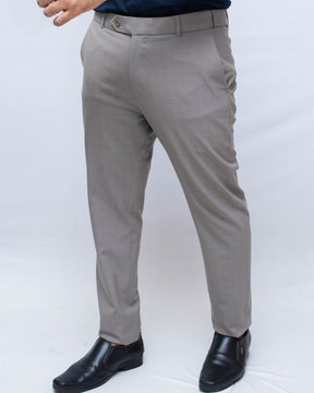 Solid Checks Flexiwaist Pant