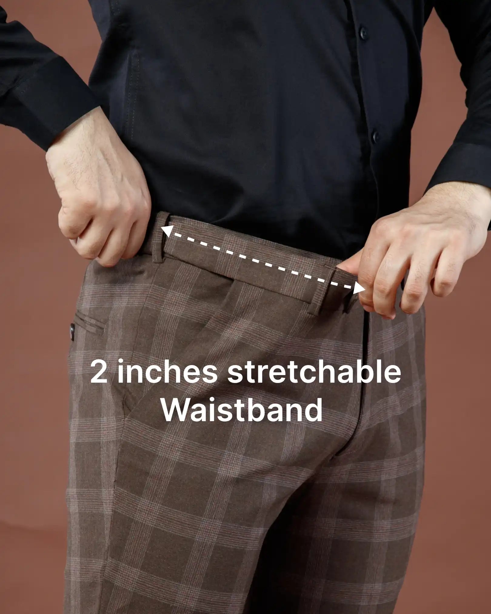 Soho Checks Flexiwaist Pants