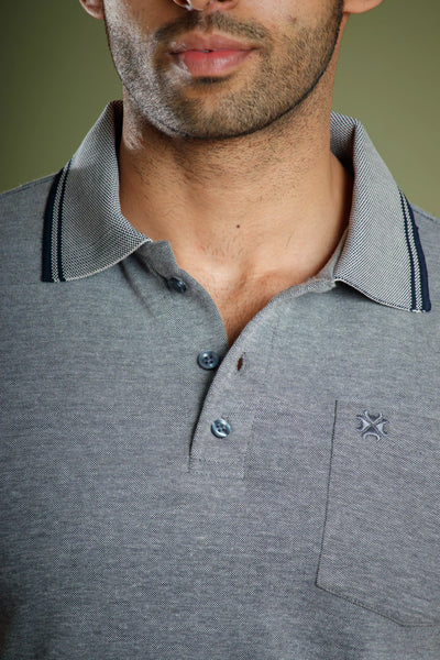 Dark Grey Polo