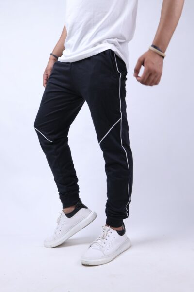 Underline Cotton Joggers - Muffynn    